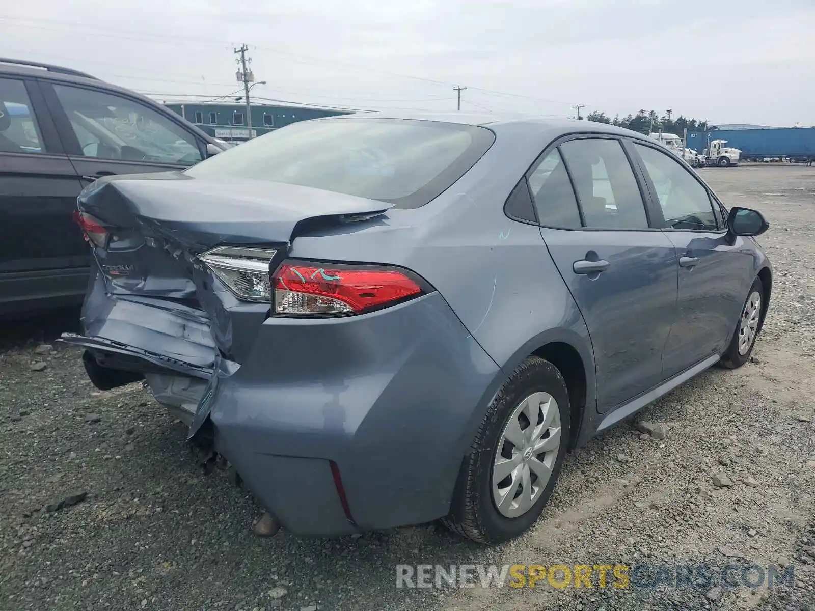 4 Photograph of a damaged car 5YFBPRBEXLP020347 TOYOTA COROLLA 2020