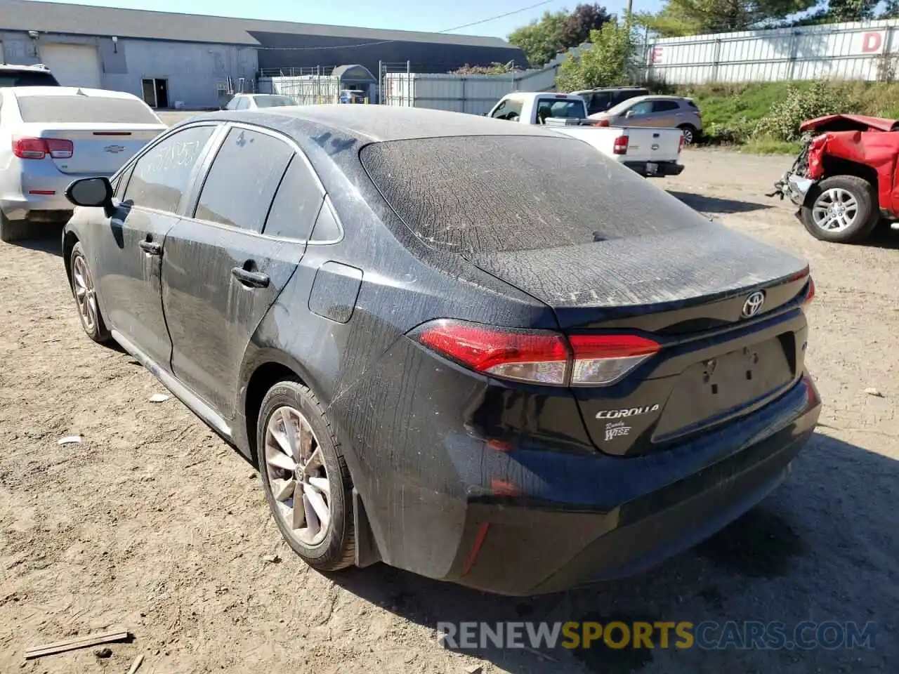 3 Photograph of a damaged car 5YFBPRBEXLP047399 TOYOTA COROLLA 2020