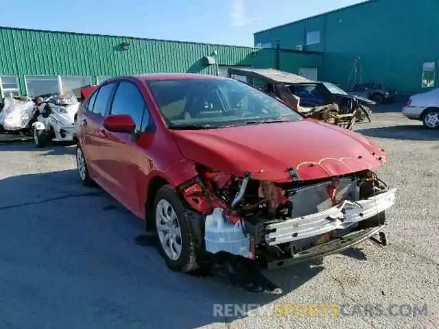 1 Photograph of a damaged car 5YFBPRBEXLP048715 TOYOTA COROLLA 2020