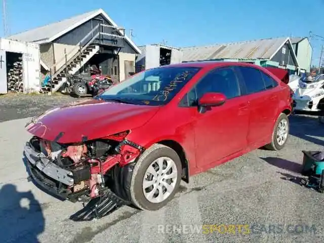 2 Photograph of a damaged car 5YFBPRBEXLP048715 TOYOTA COROLLA 2020