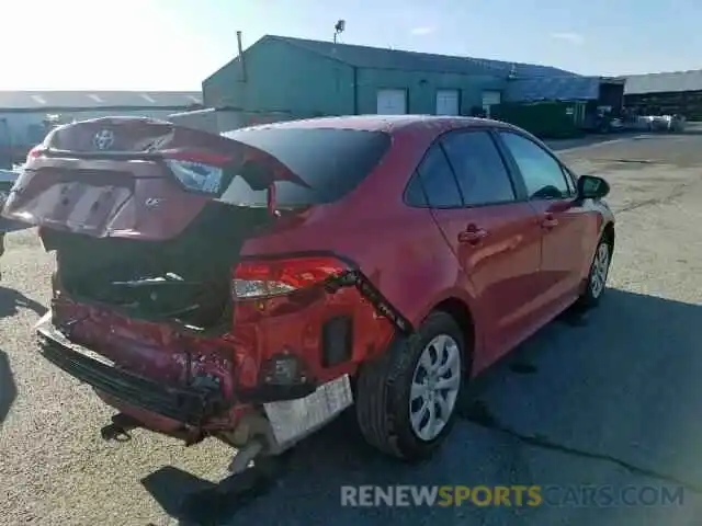 4 Photograph of a damaged car 5YFBPRBEXLP048715 TOYOTA COROLLA 2020