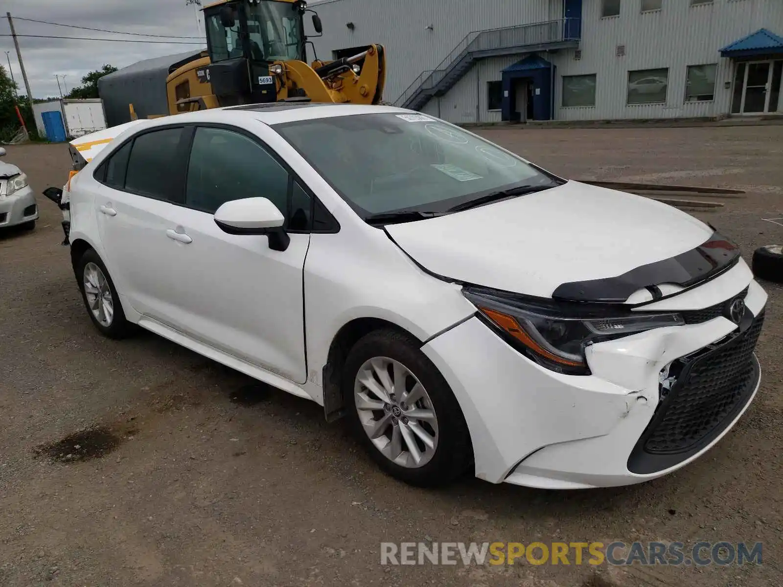 1 Photograph of a damaged car 5YFBPRBEXLP096053 TOYOTA COROLLA 2020