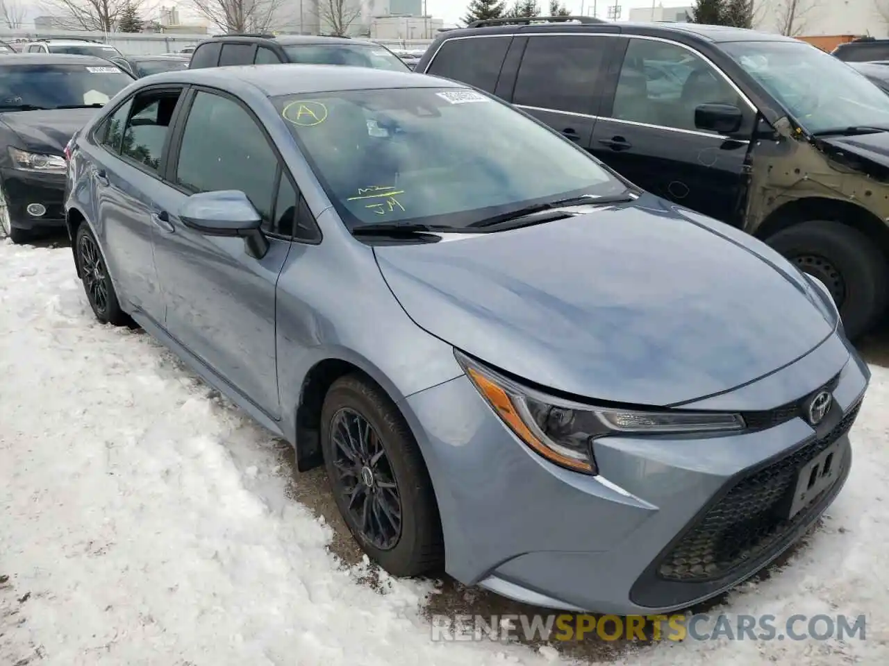 1 Photograph of a damaged car 5YFBPRBEXLP118553 TOYOTA COROLLA 2020