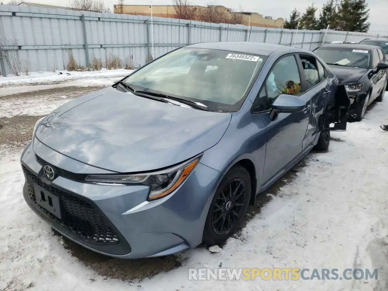 2 Photograph of a damaged car 5YFBPRBEXLP118553 TOYOTA COROLLA 2020