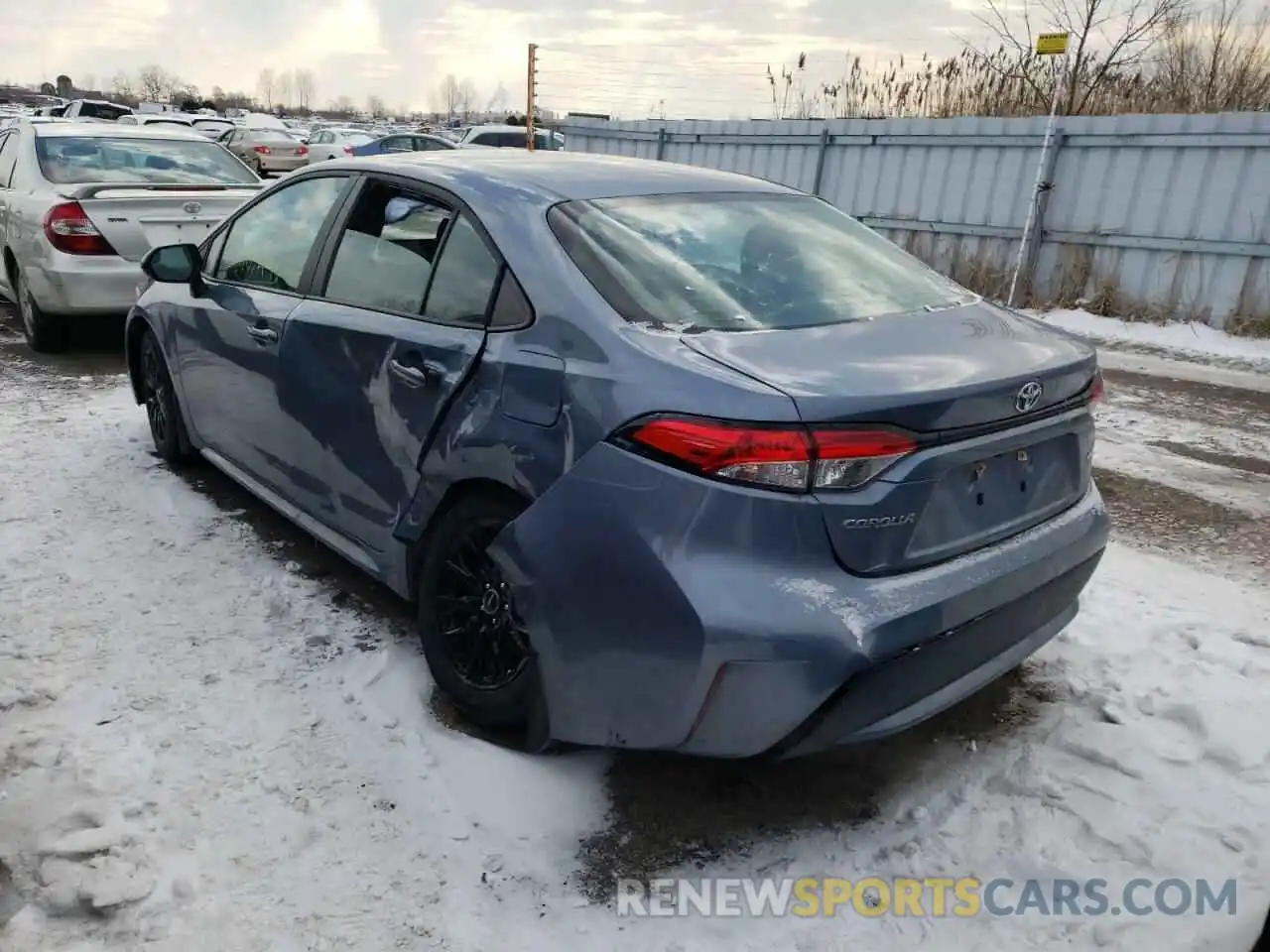 3 Photograph of a damaged car 5YFBPRBEXLP118553 TOYOTA COROLLA 2020