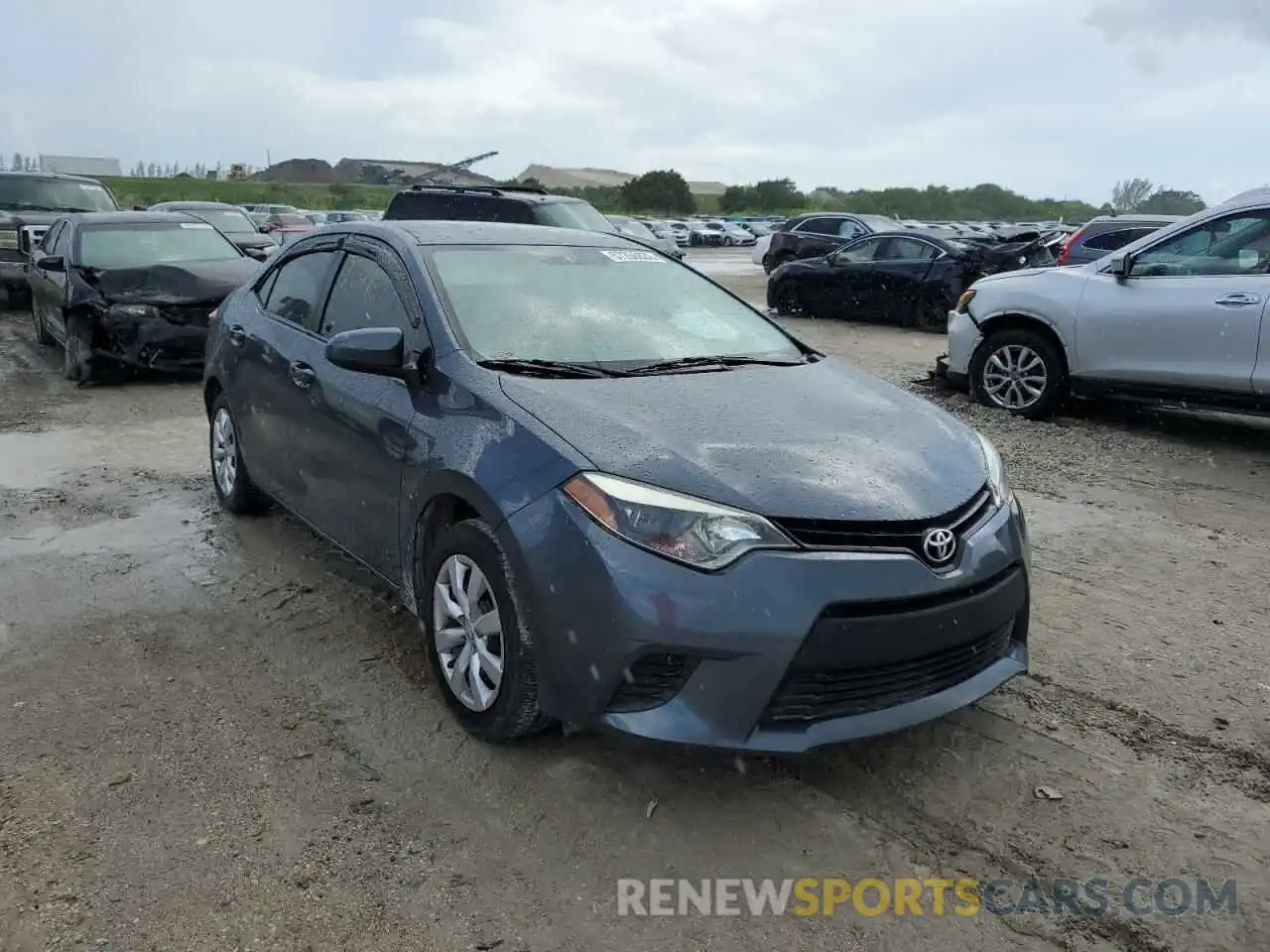 1 Photograph of a damaged car 5YFBURHE3EP130238 TOYOTA COROLLA 2020