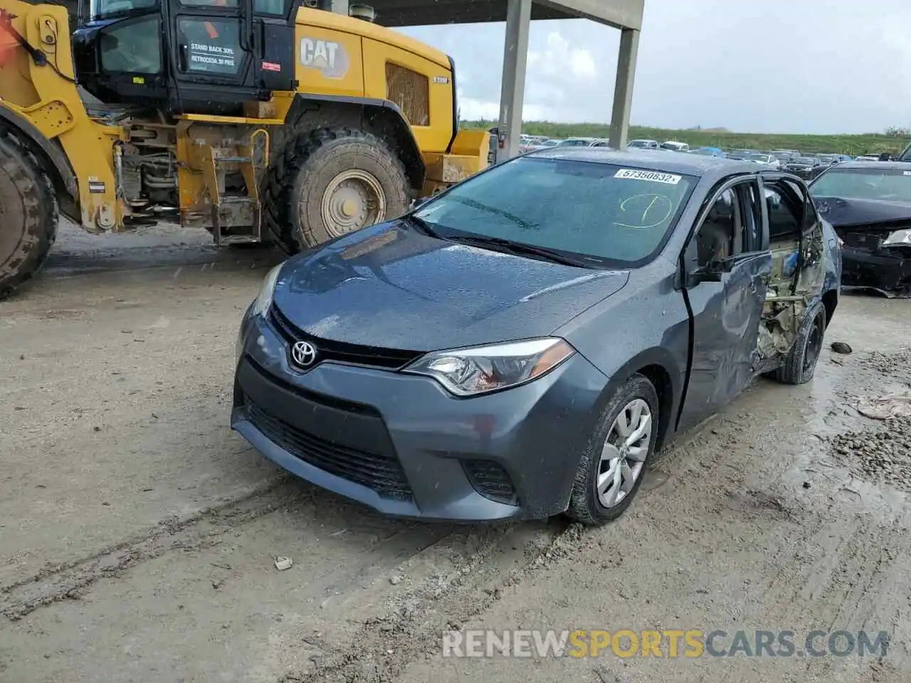 2 Photograph of a damaged car 5YFBURHE3EP130238 TOYOTA COROLLA 2020