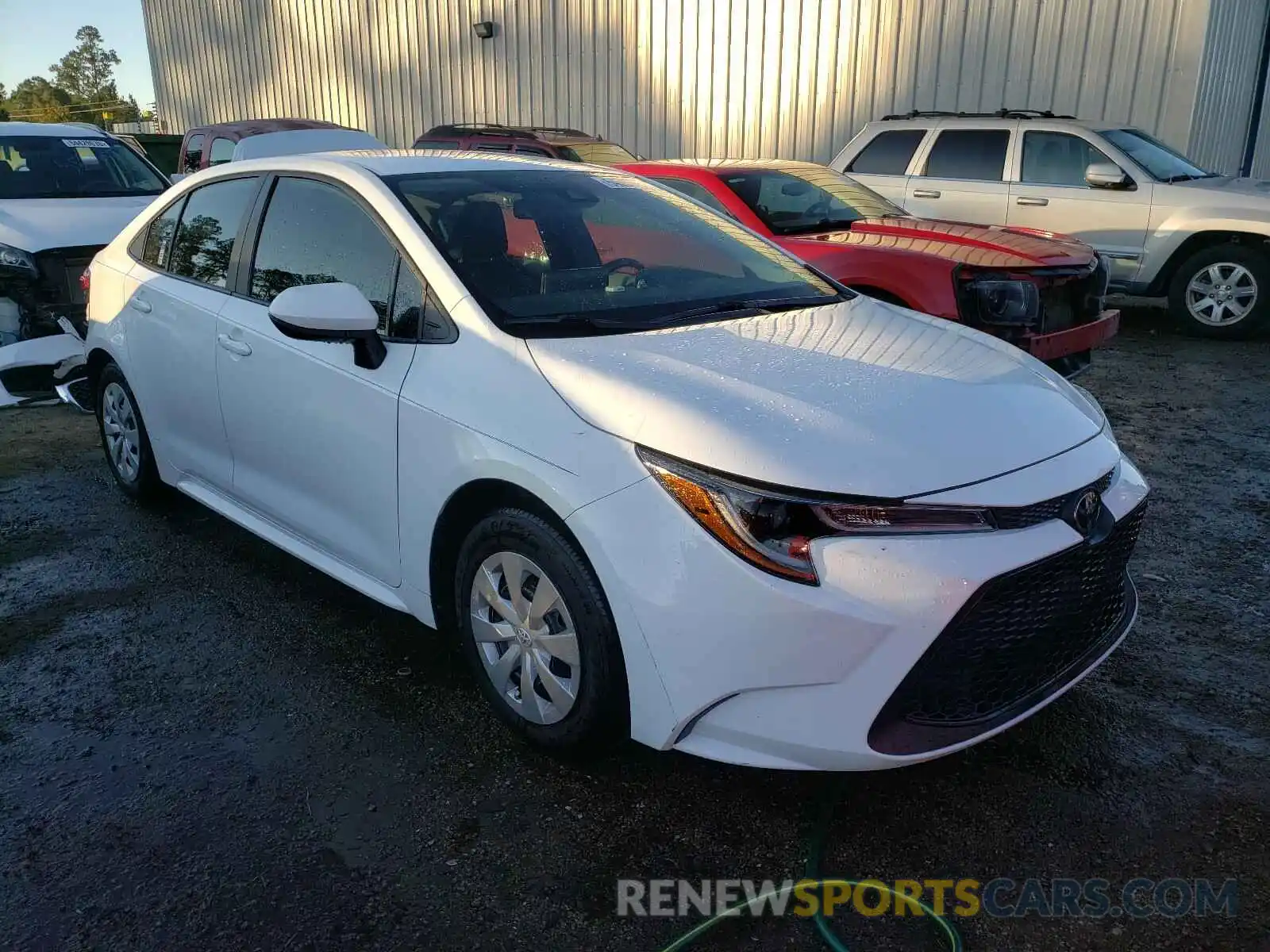 1 Photograph of a damaged car 5YFDPRAE0LP051407 TOYOTA COROLLA 2020