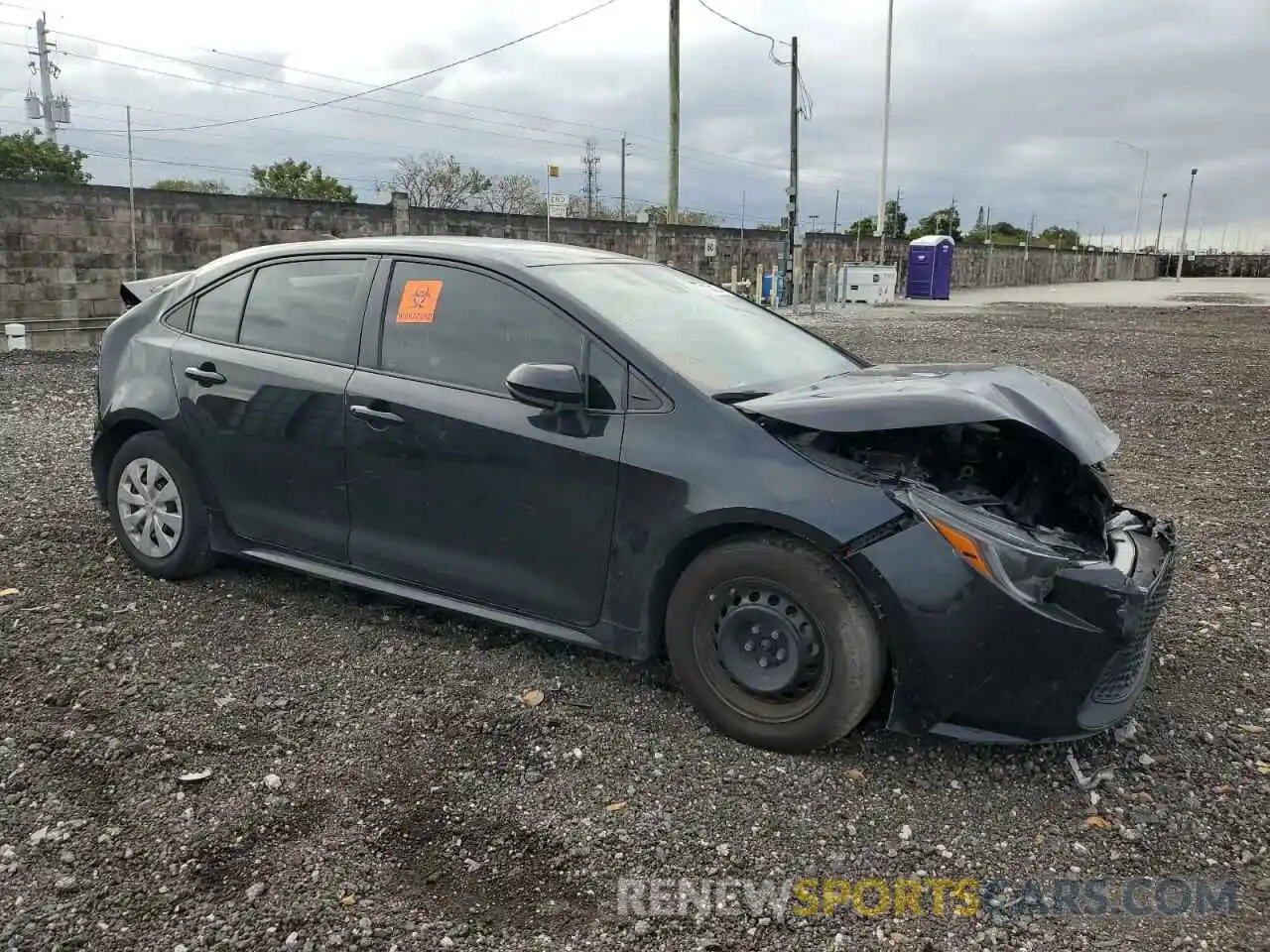 4 Фотография поврежденного автомобиля 5YFDPRAE0LP063654 TOYOTA COROLLA 2020