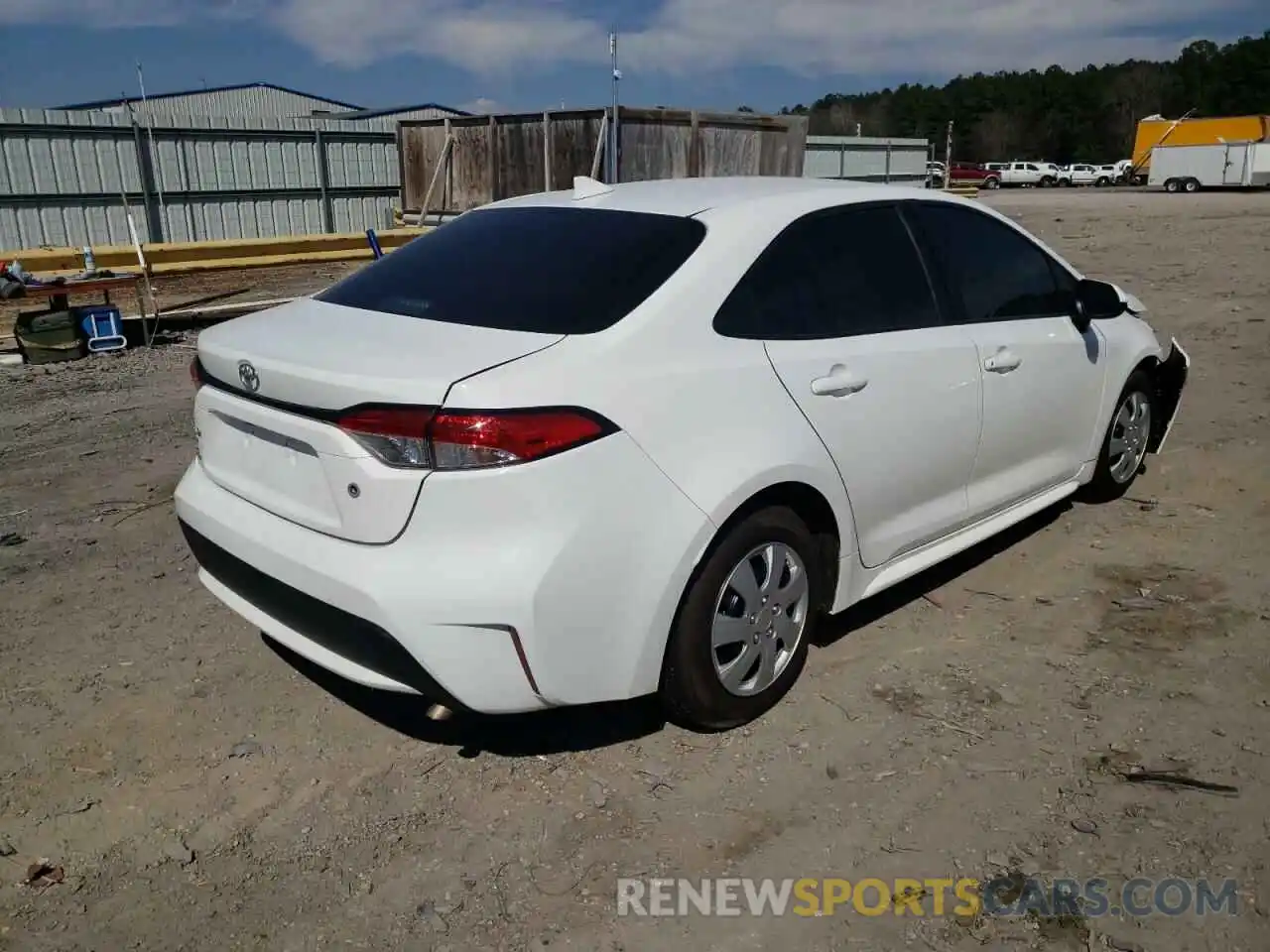 4 Photograph of a damaged car 5YFDPRAE0LP097156 TOYOTA COROLLA 2020