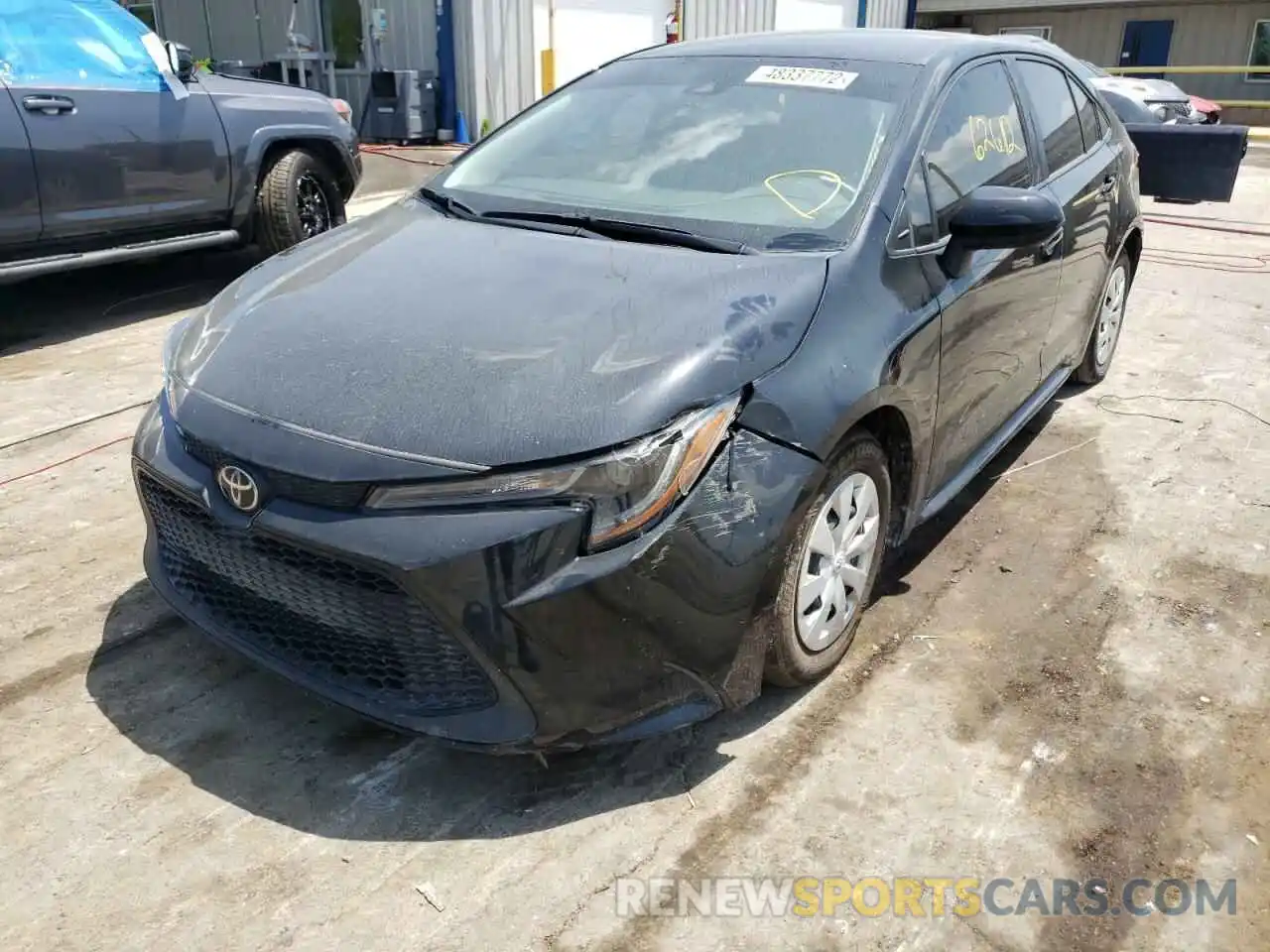 2 Photograph of a damaged car 5YFDPRAE0LP106194 TOYOTA COROLLA 2020