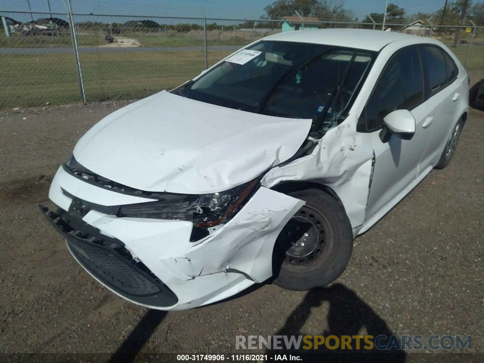 6 Photograph of a damaged car 5YFDPRAE0LP110858 TOYOTA COROLLA 2020