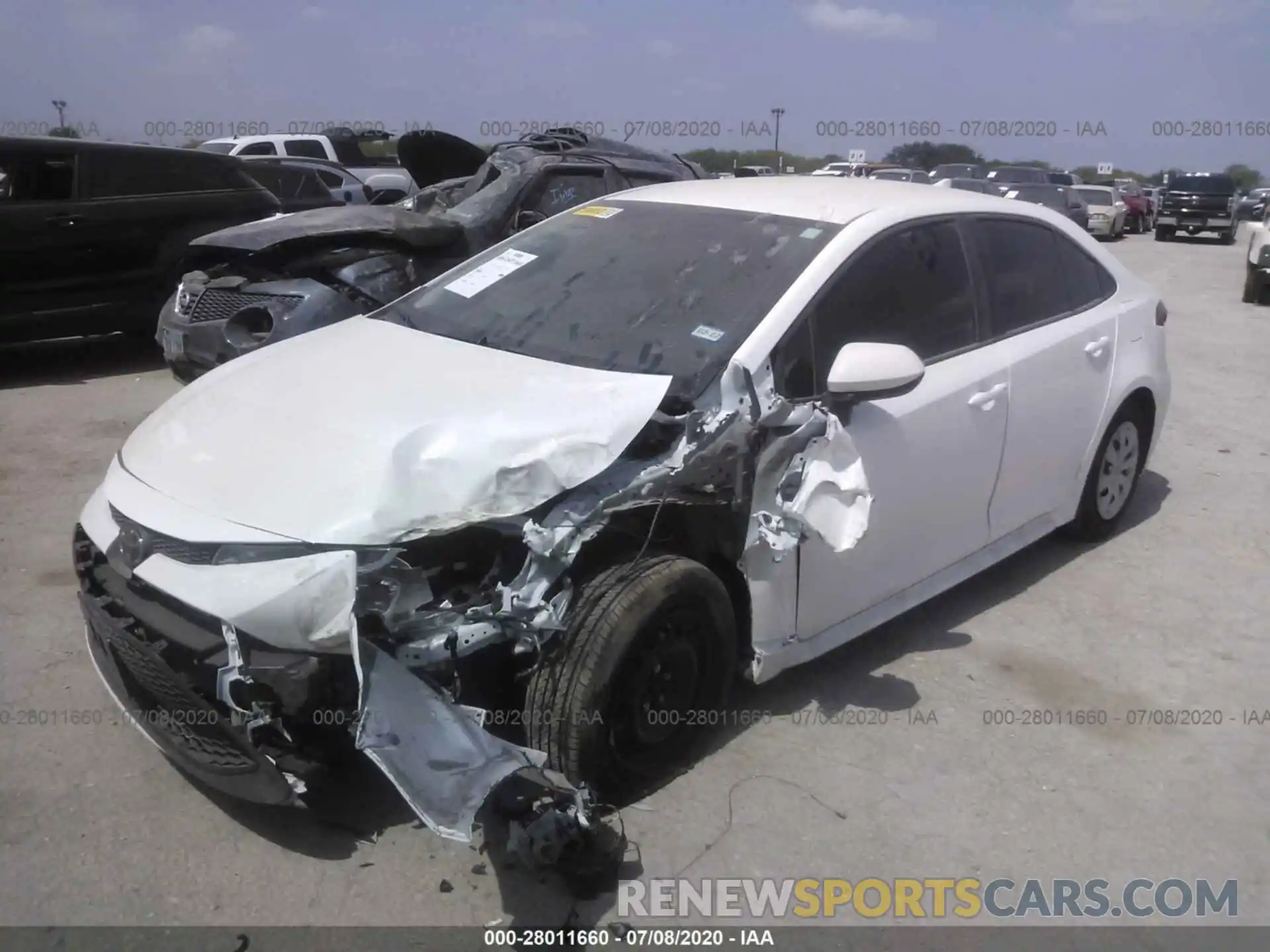 6 Photograph of a damaged car 5YFDPRAE0LP116112 TOYOTA COROLLA 2020