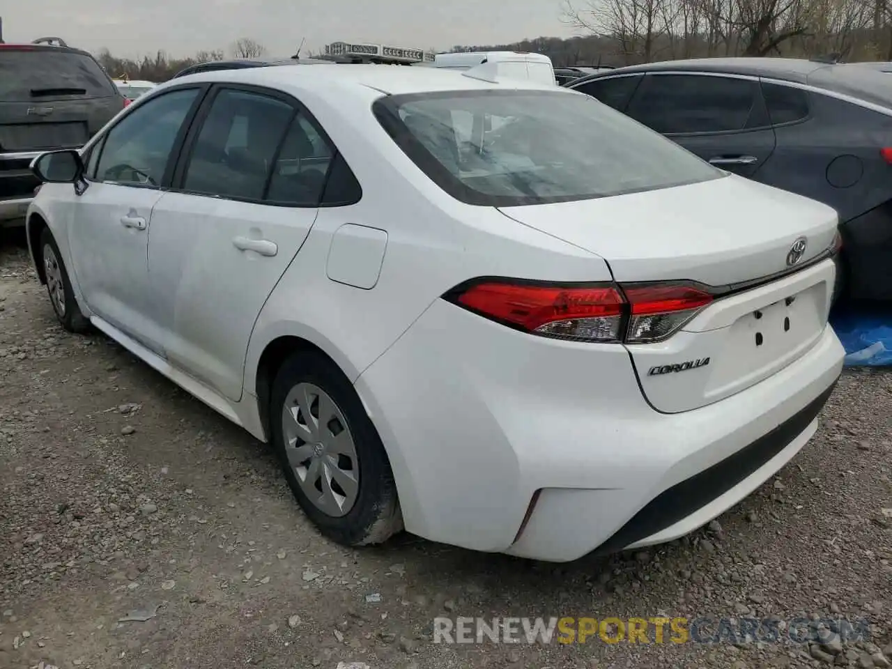 2 Photograph of a damaged car 5YFDPRAE1LP020554 TOYOTA COROLLA 2020