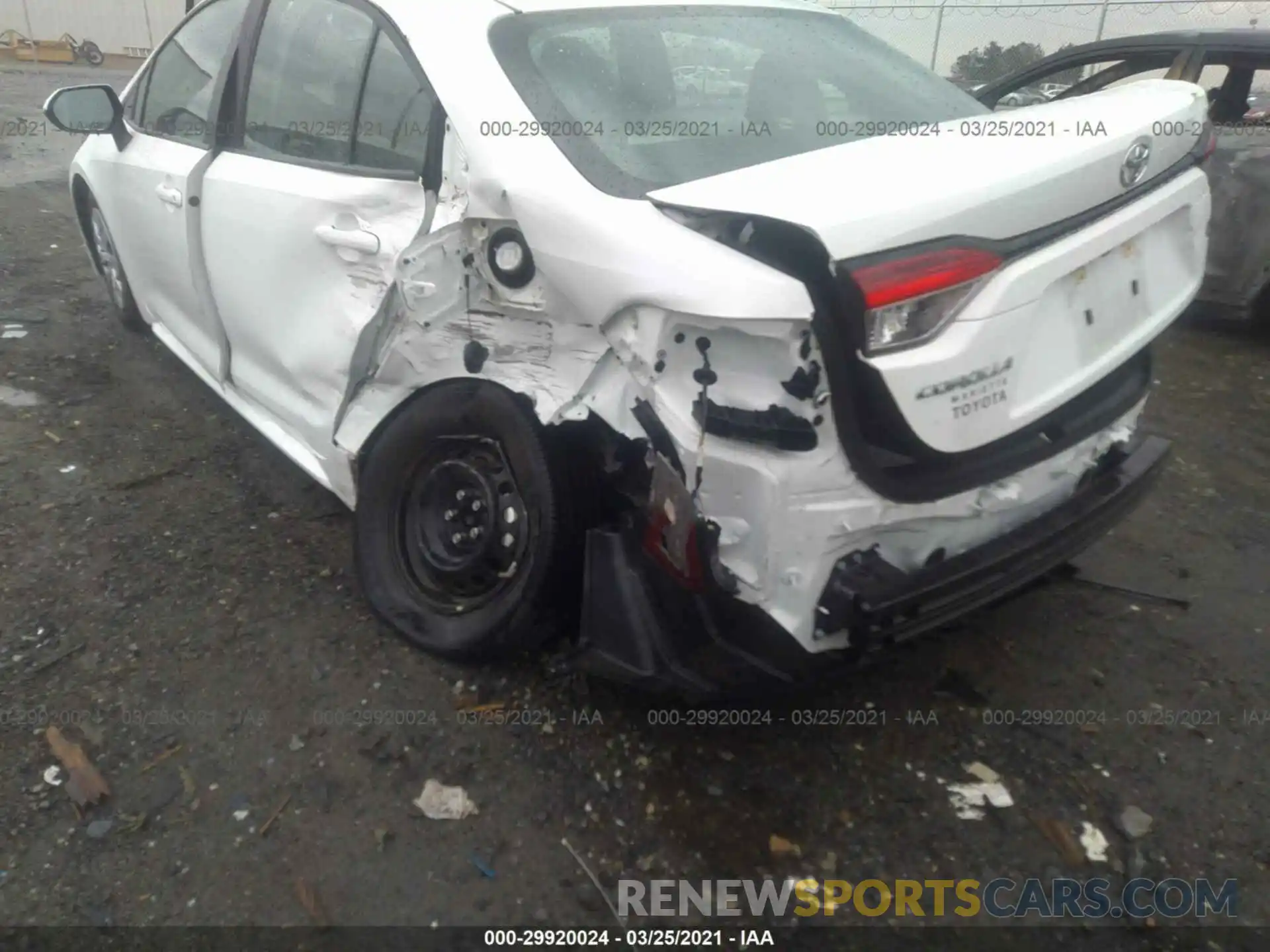 6 Фотография поврежденного автомобиля 5YFDPRAE1LP038410 TOYOTA COROLLA 2020