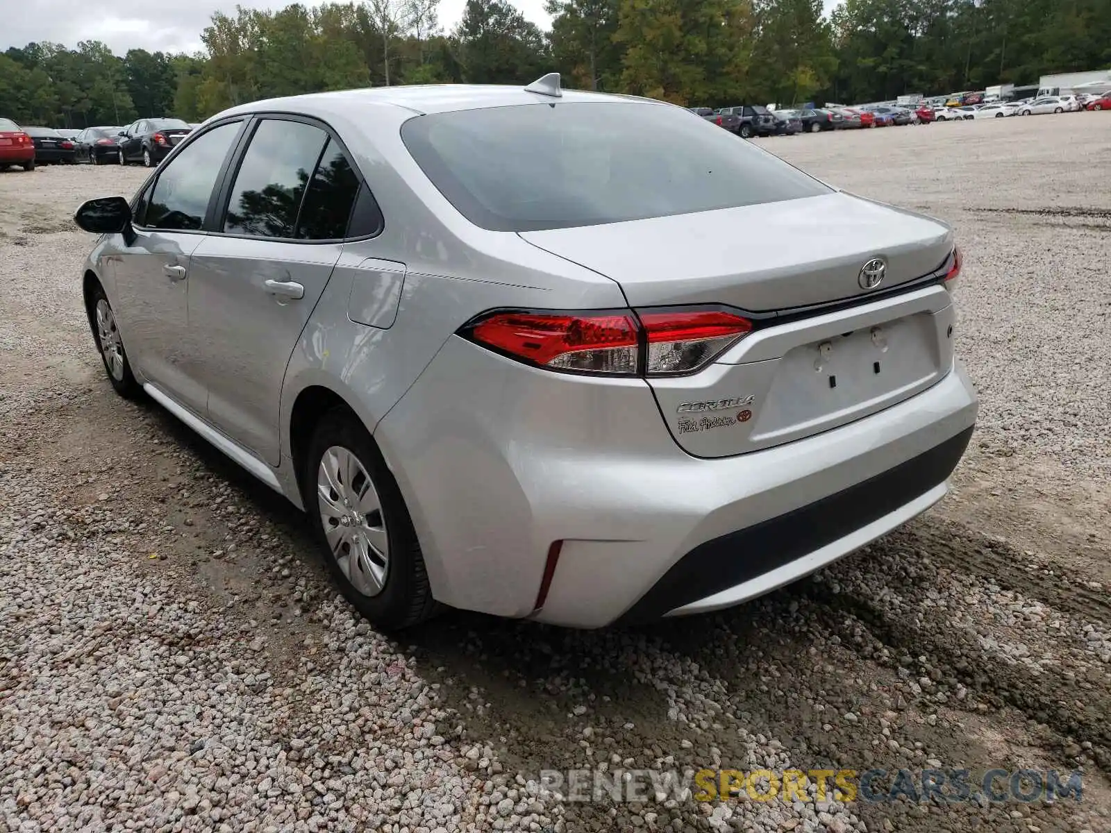 3 Photograph of a damaged car 5YFDPRAE1LP040335 TOYOTA COROLLA 2020