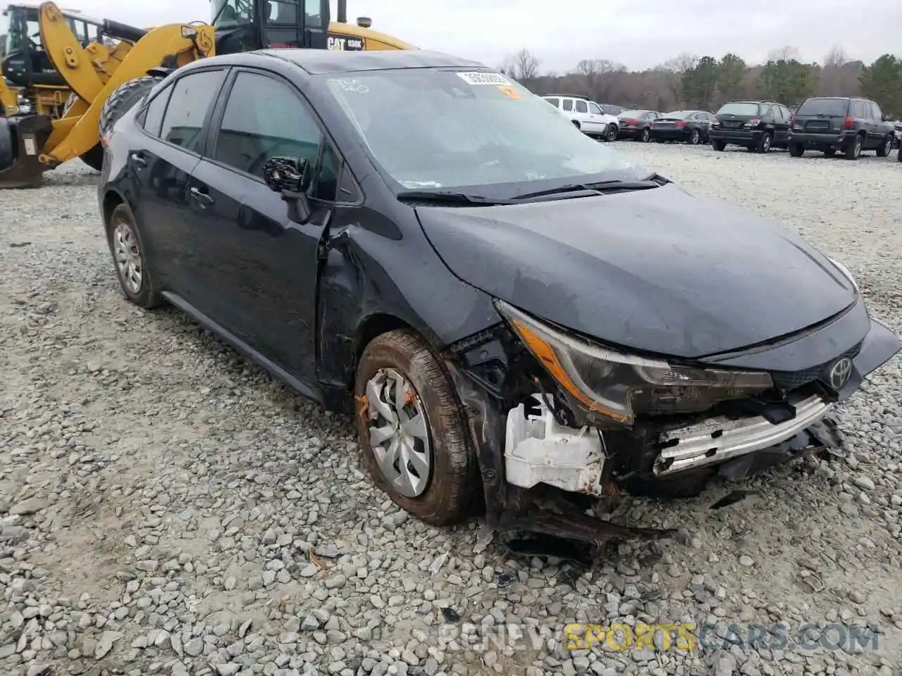 1 Photograph of a damaged car 5YFDPRAE1LP040805 TOYOTA COROLLA 2020