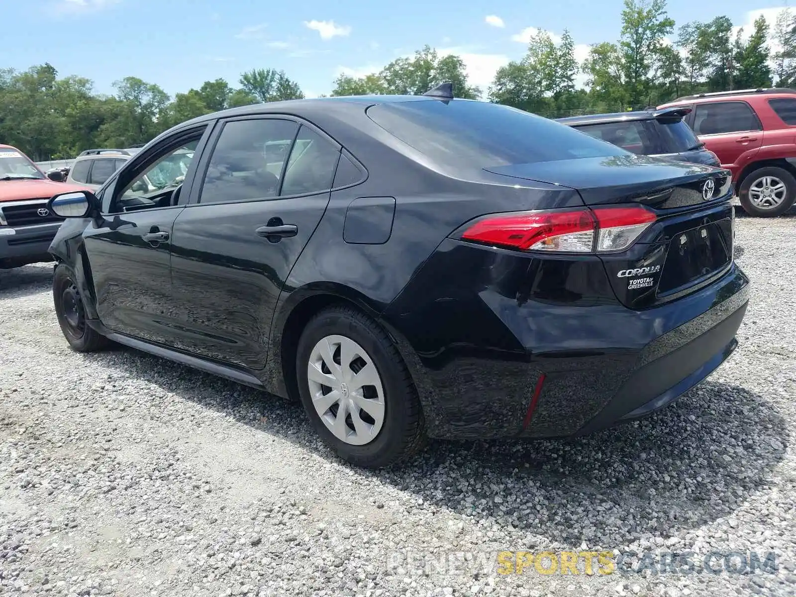 3 Photograph of a damaged car 5YFDPRAE1LP058785 TOYOTA COROLLA 2020