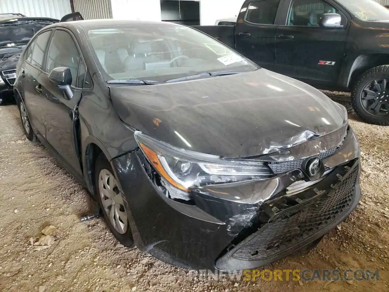 1 Photograph of a damaged car 5YFDPRAE1LP063484 TOYOTA COROLLA 2020