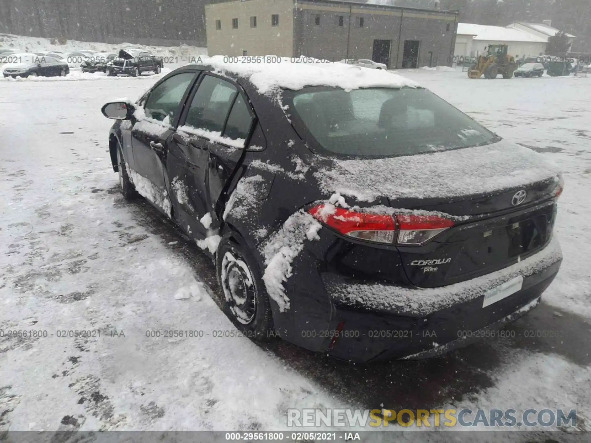 3 Photograph of a damaged car 5YFDPRAE1LP094976 TOYOTA COROLLA 2020