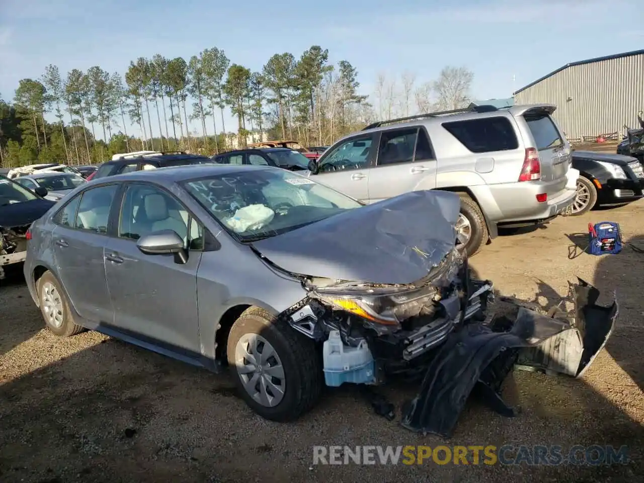 1 Photograph of a damaged car 5YFDPRAE1LP108410 TOYOTA COROLLA 2020