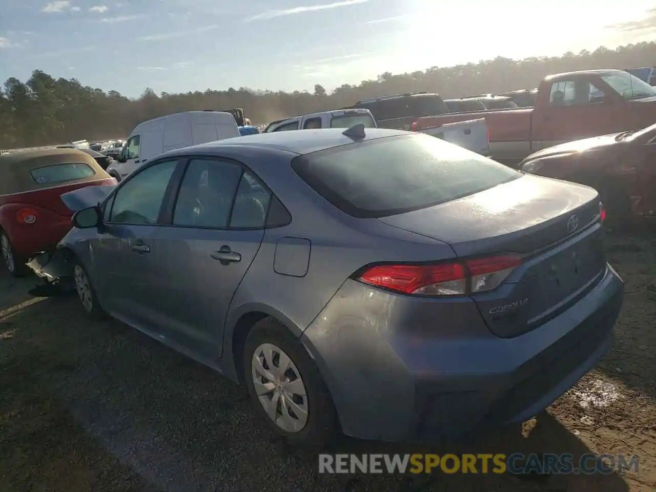 3 Photograph of a damaged car 5YFDPRAE1LP108410 TOYOTA COROLLA 2020