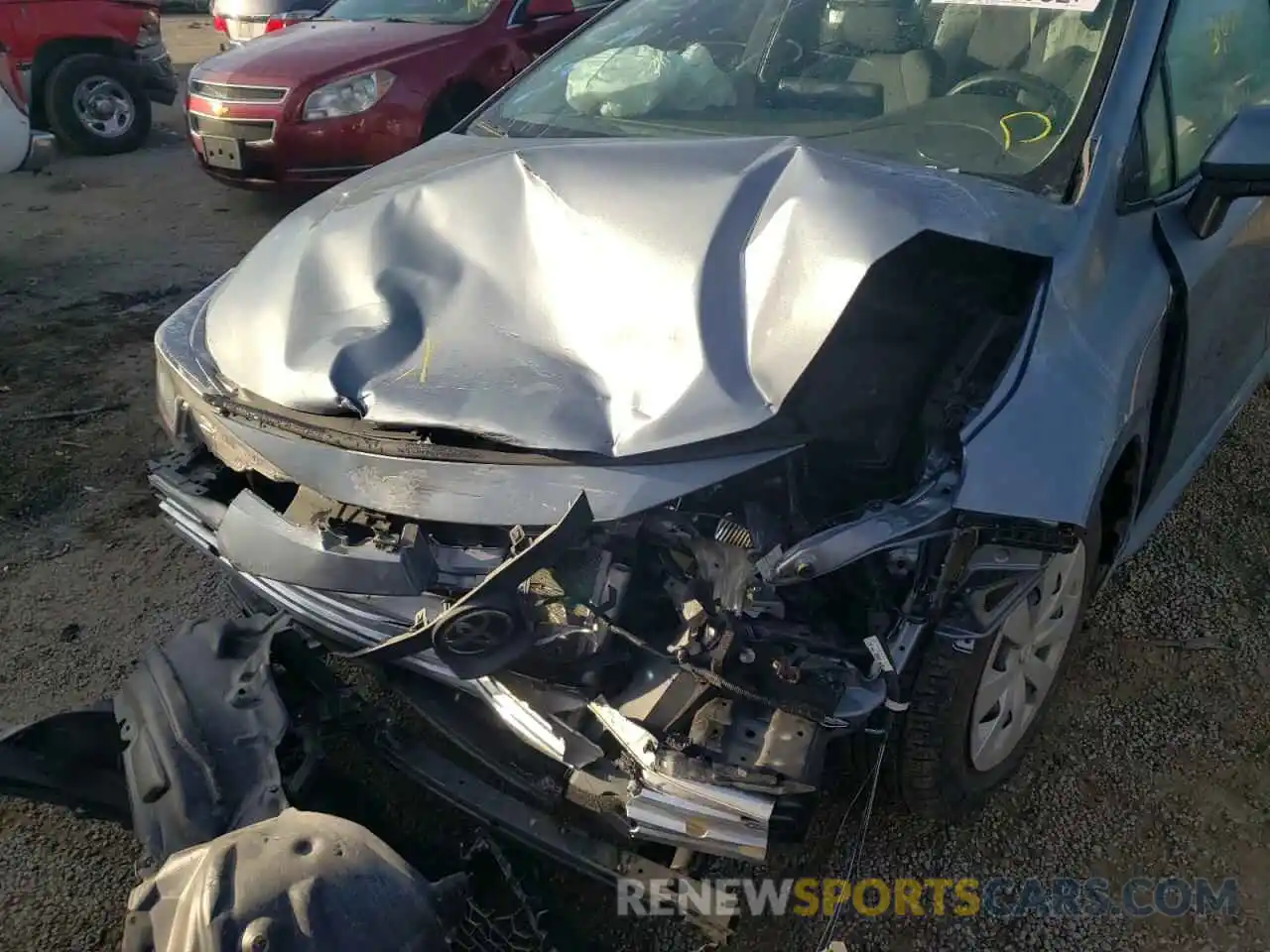 9 Photograph of a damaged car 5YFDPRAE1LP108410 TOYOTA COROLLA 2020