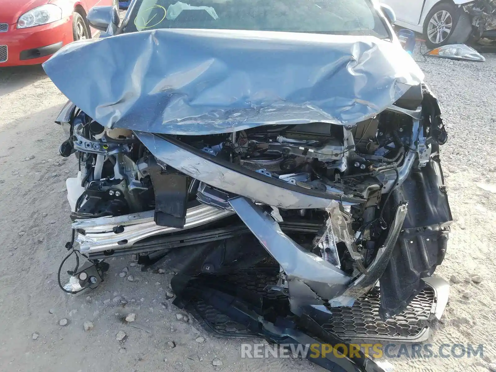 9 Photograph of a damaged car 5YFDPRAE1LP109511 TOYOTA COROLLA 2020