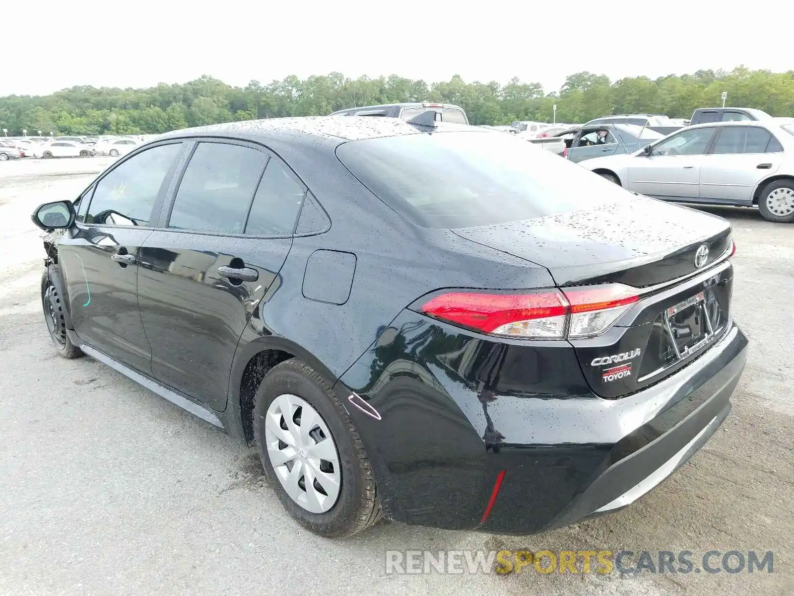 3 Photograph of a damaged car 5YFDPRAE1LP129872 TOYOTA COROLLA 2020