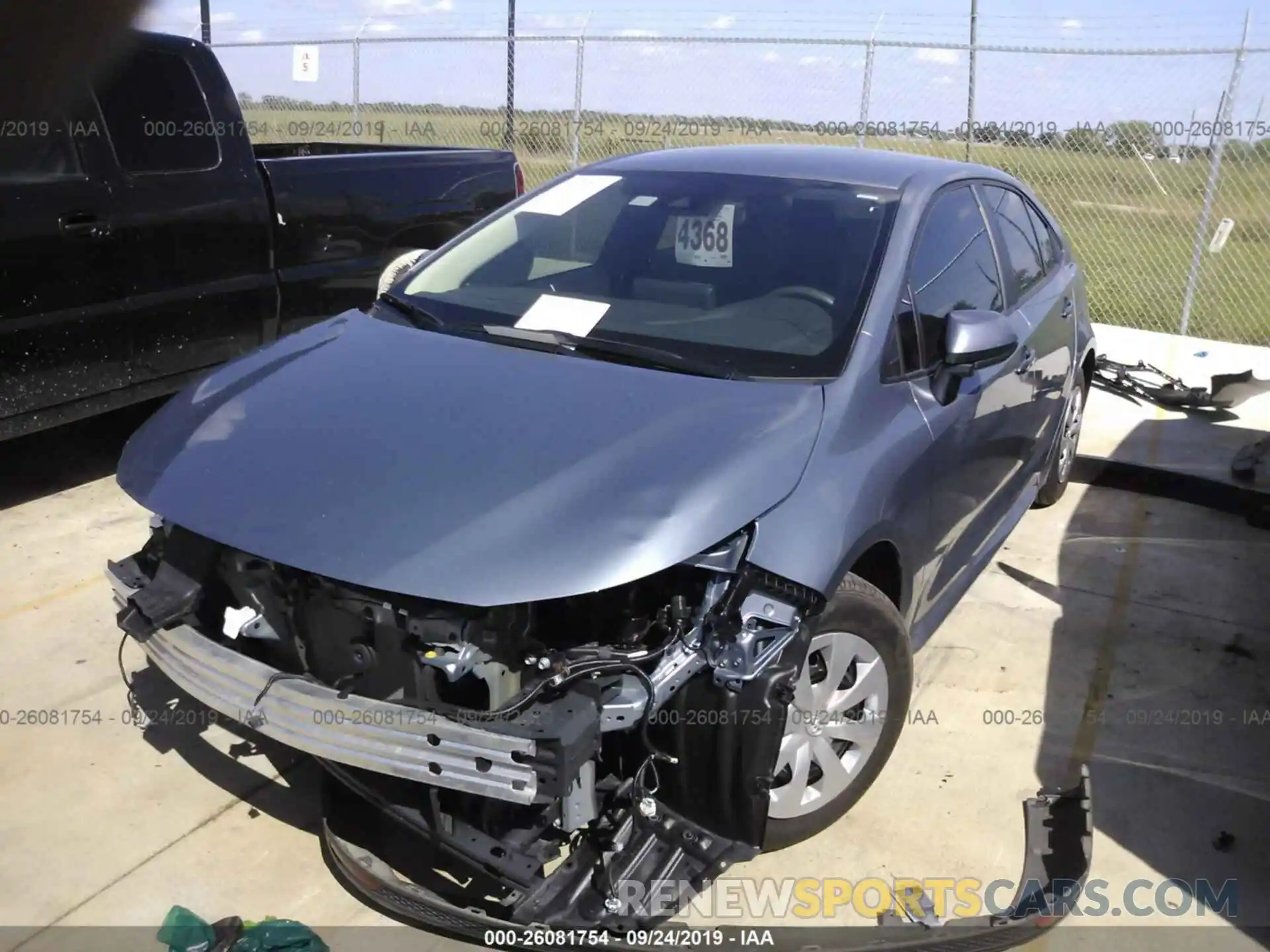 2 Photograph of a damaged car 5YFDPRAE2LP002791 TOYOTA COROLLA 2020