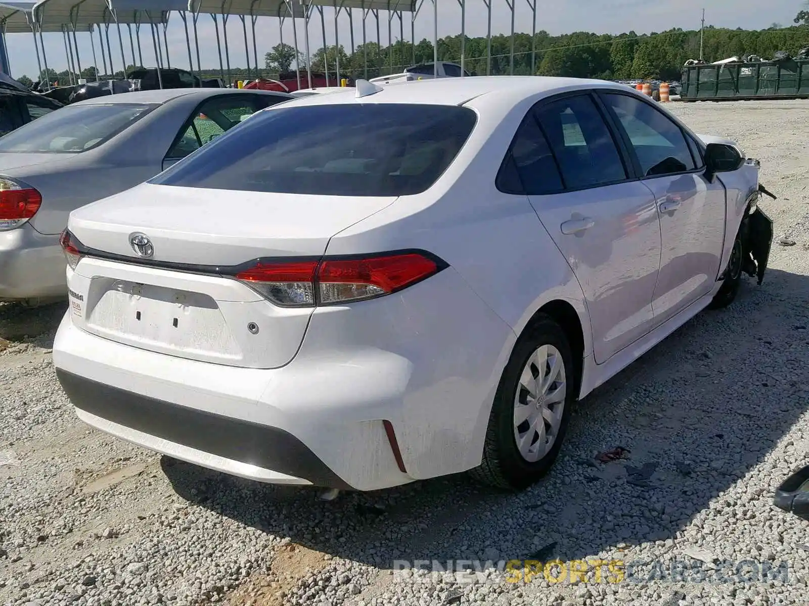 4 Photograph of a damaged car 5YFDPRAE2LP009787 TOYOTA COROLLA 2020