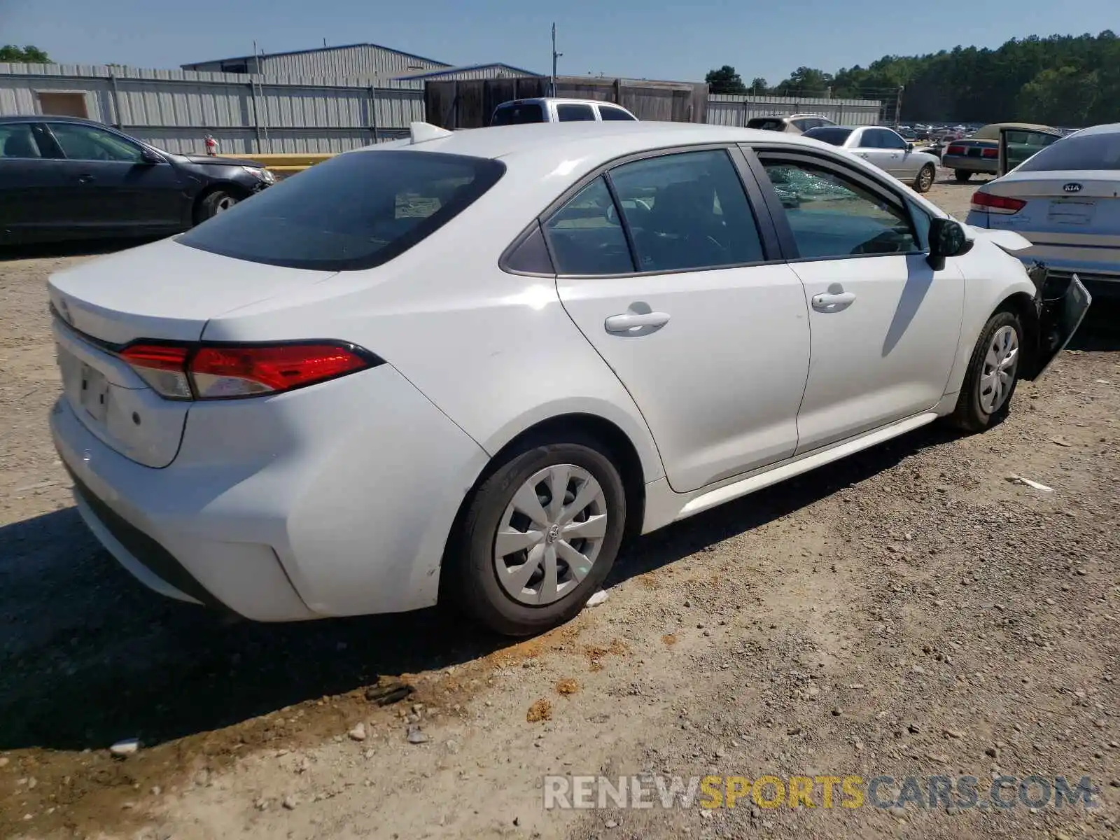 4 Photograph of a damaged car 5YFDPRAE2LP021776 TOYOTA COROLLA 2020