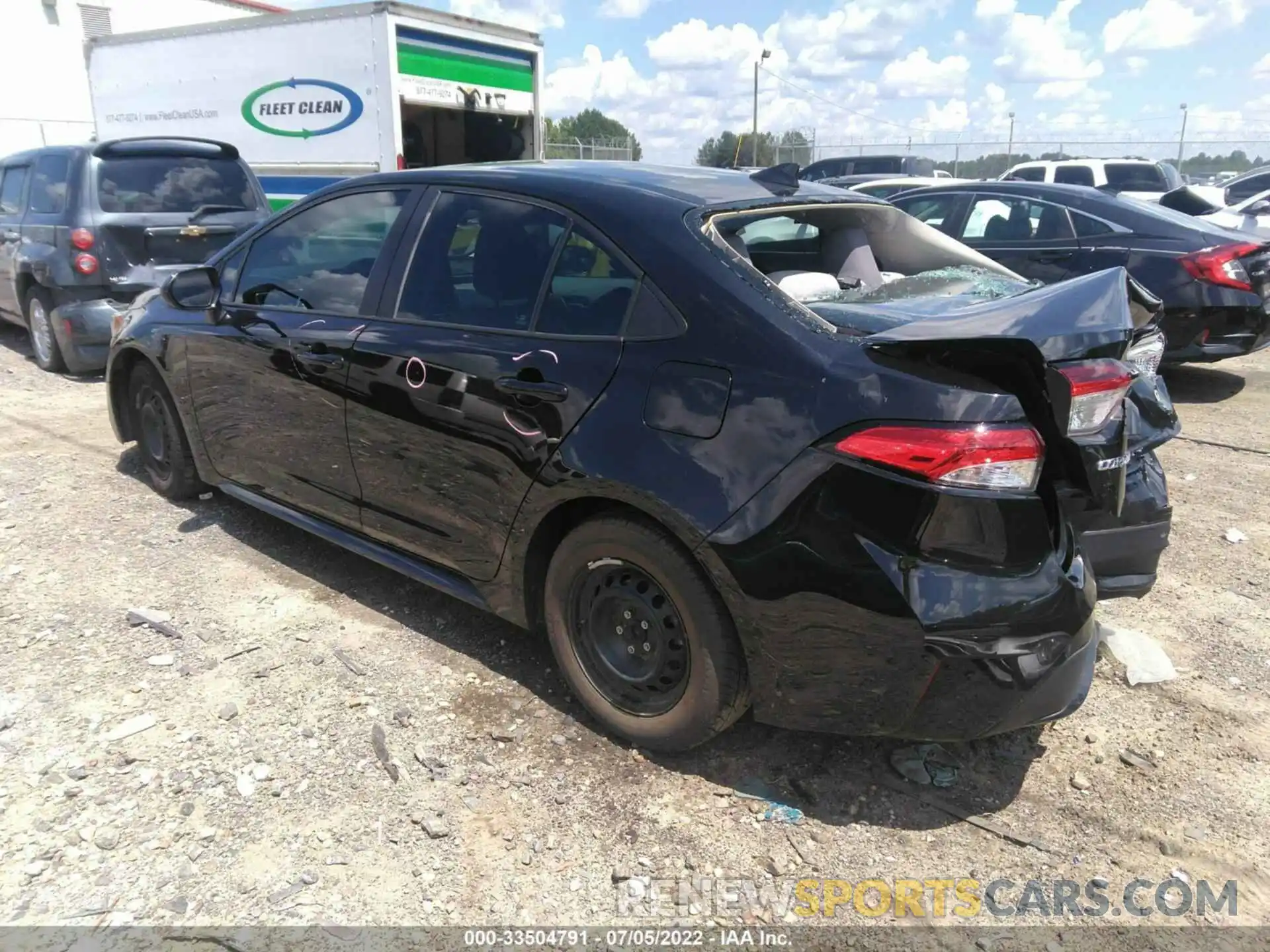 3 Photograph of a damaged car 5YFDPRAE2LP049187 TOYOTA COROLLA 2020