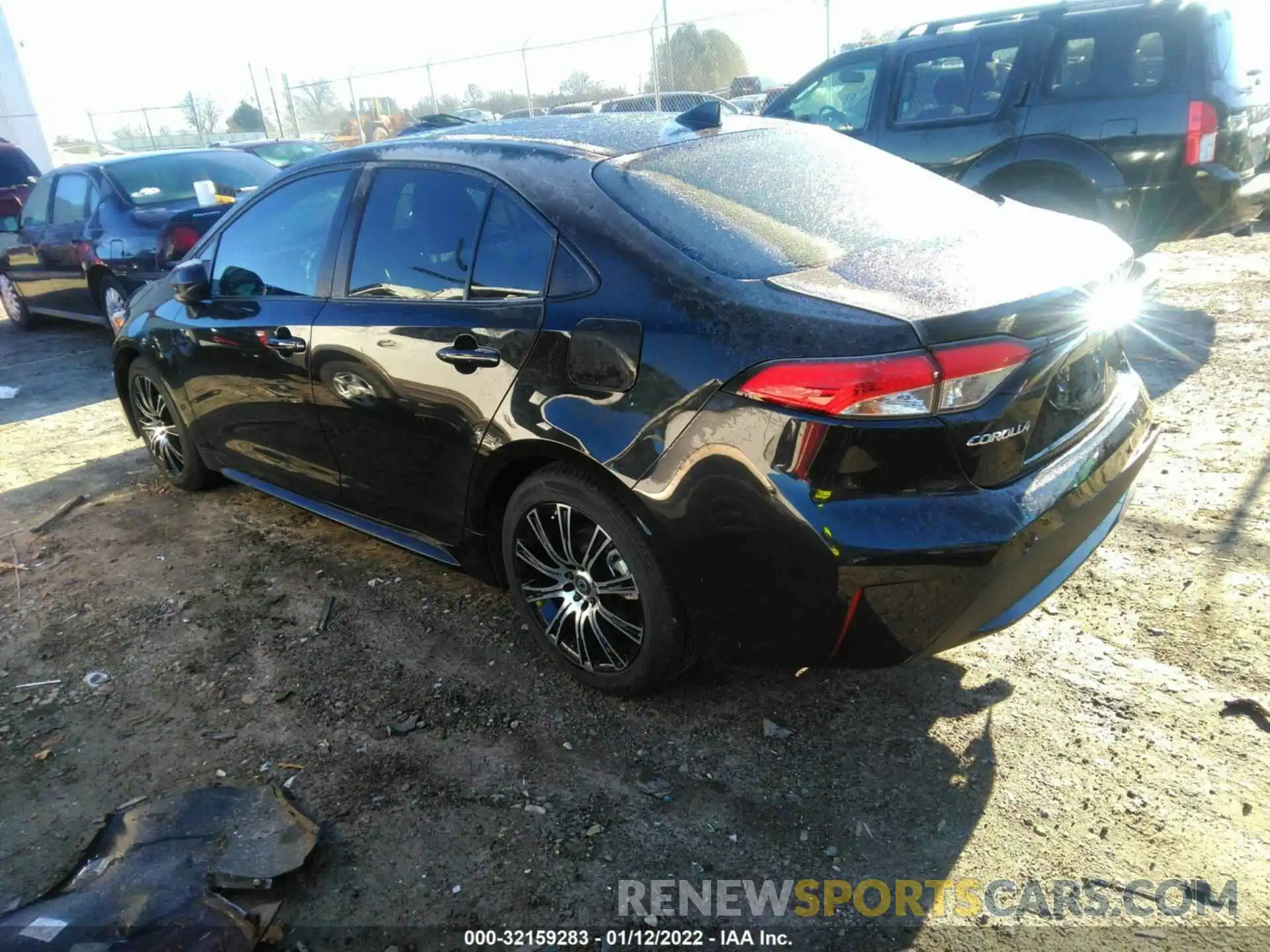 3 Photograph of a damaged car 5YFDPRAE2LP050310 TOYOTA COROLLA 2020