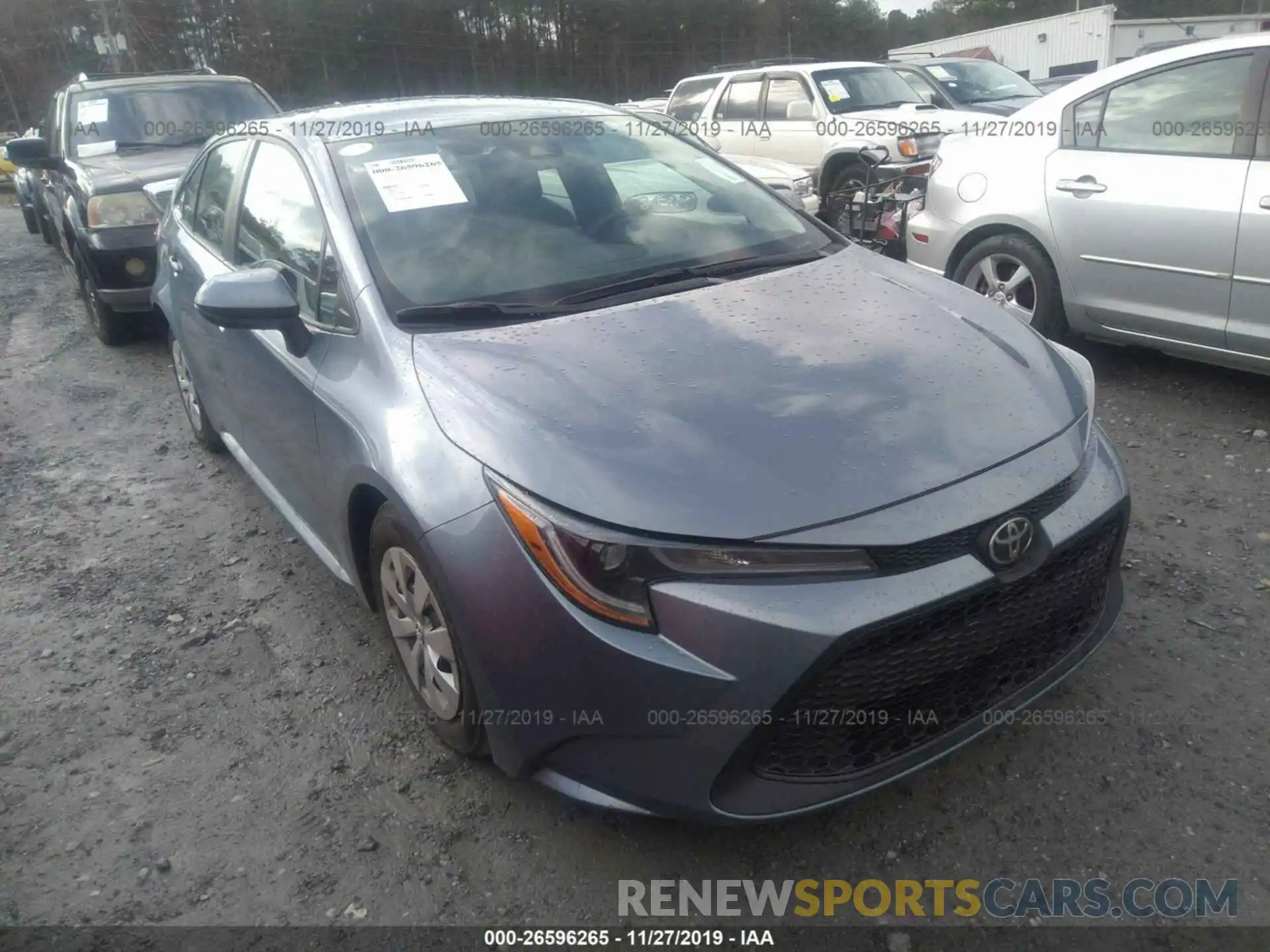 1 Photograph of a damaged car 5YFDPRAE2LP052171 TOYOTA COROLLA 2020