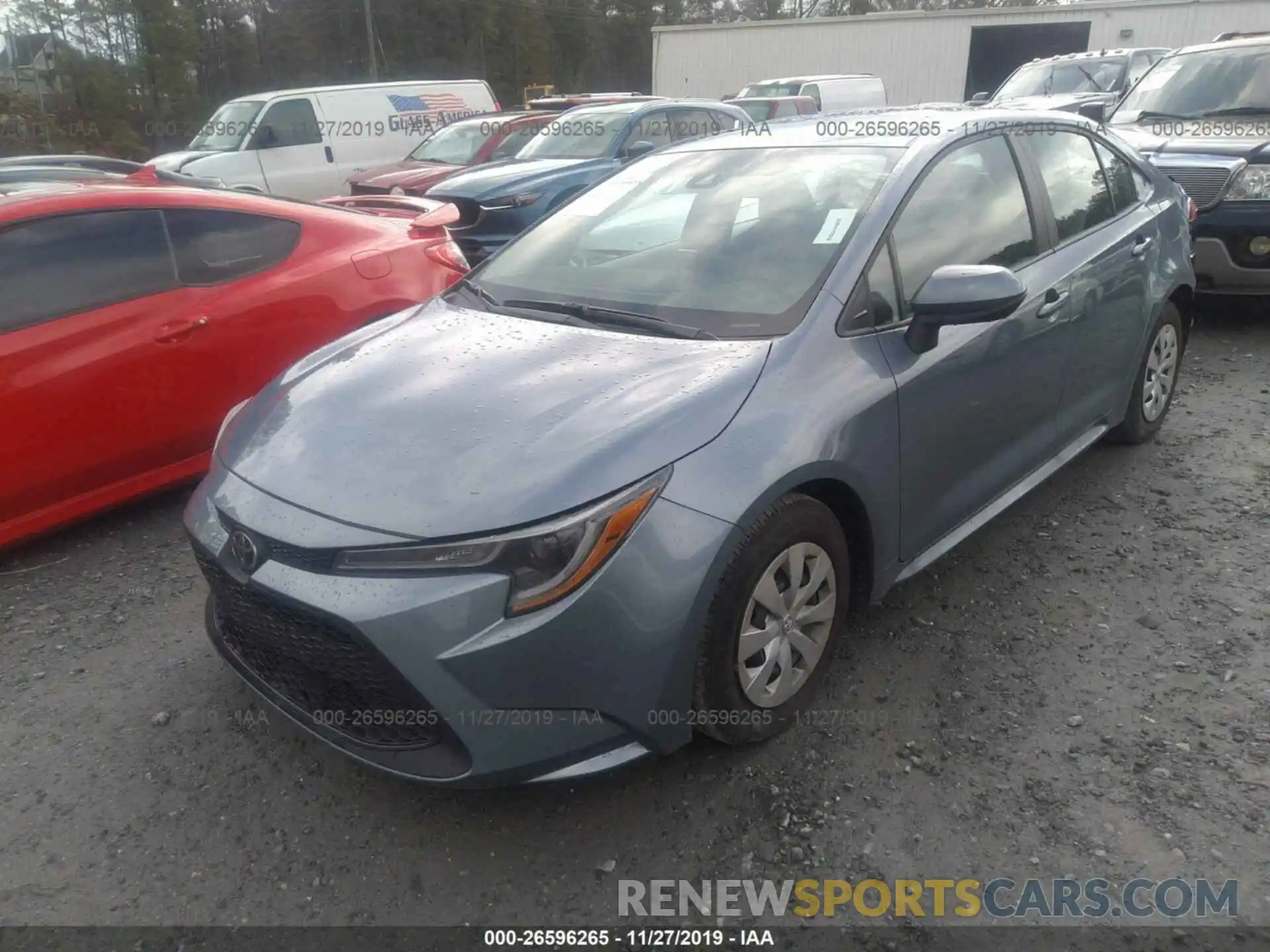 2 Photograph of a damaged car 5YFDPRAE2LP052171 TOYOTA COROLLA 2020