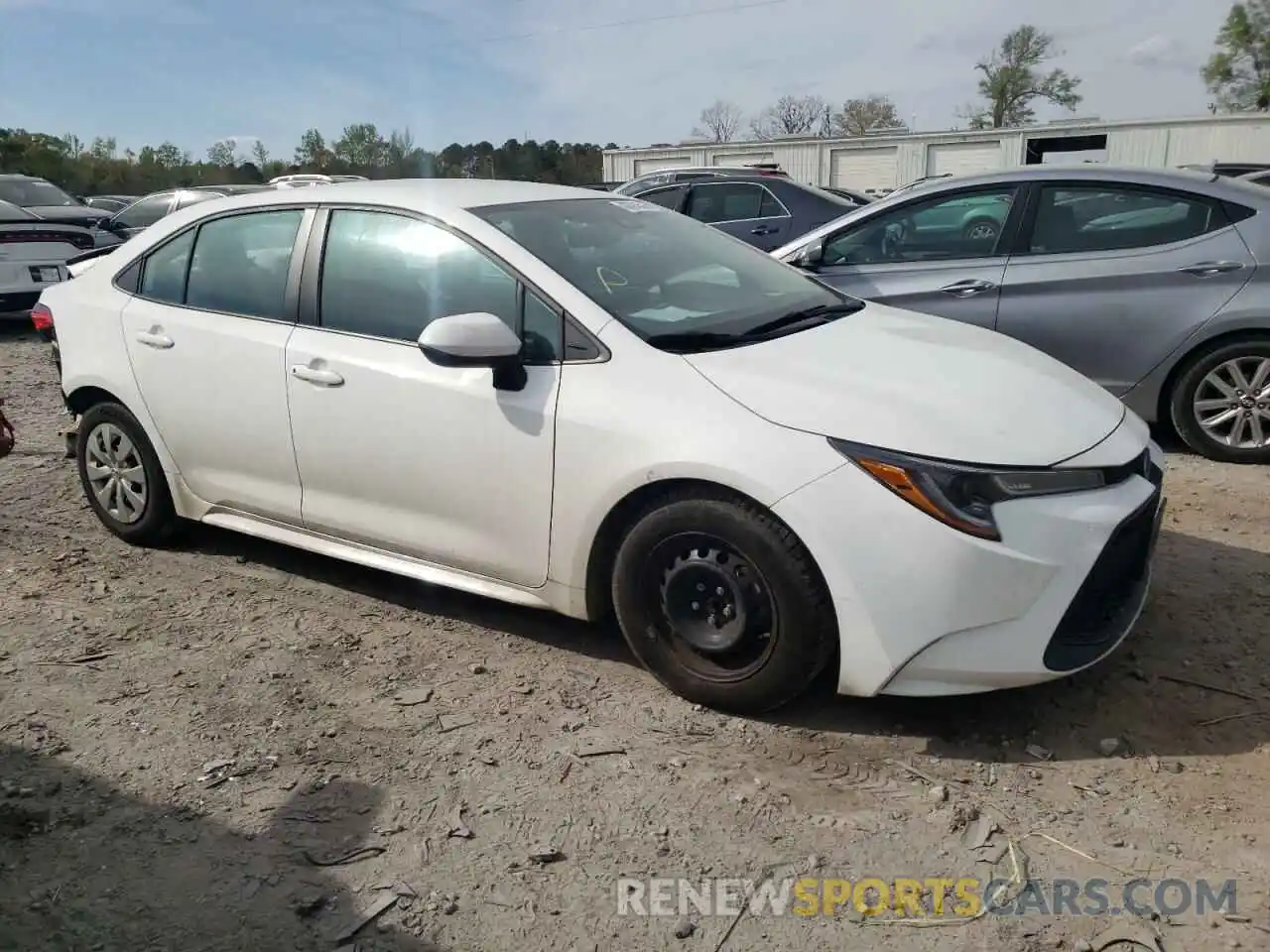 1 Photograph of a damaged car 5YFDPRAE2LP063137 TOYOTA COROLLA 2020