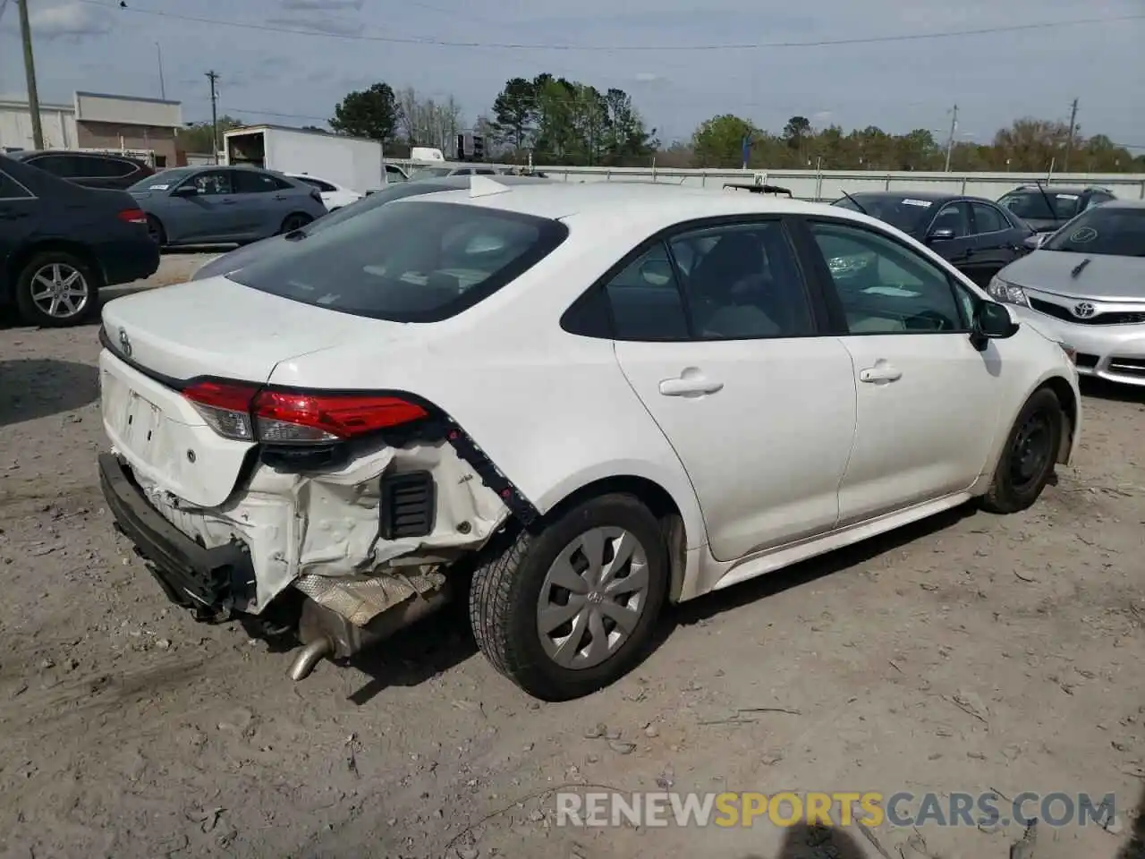 4 Photograph of a damaged car 5YFDPRAE2LP063137 TOYOTA COROLLA 2020