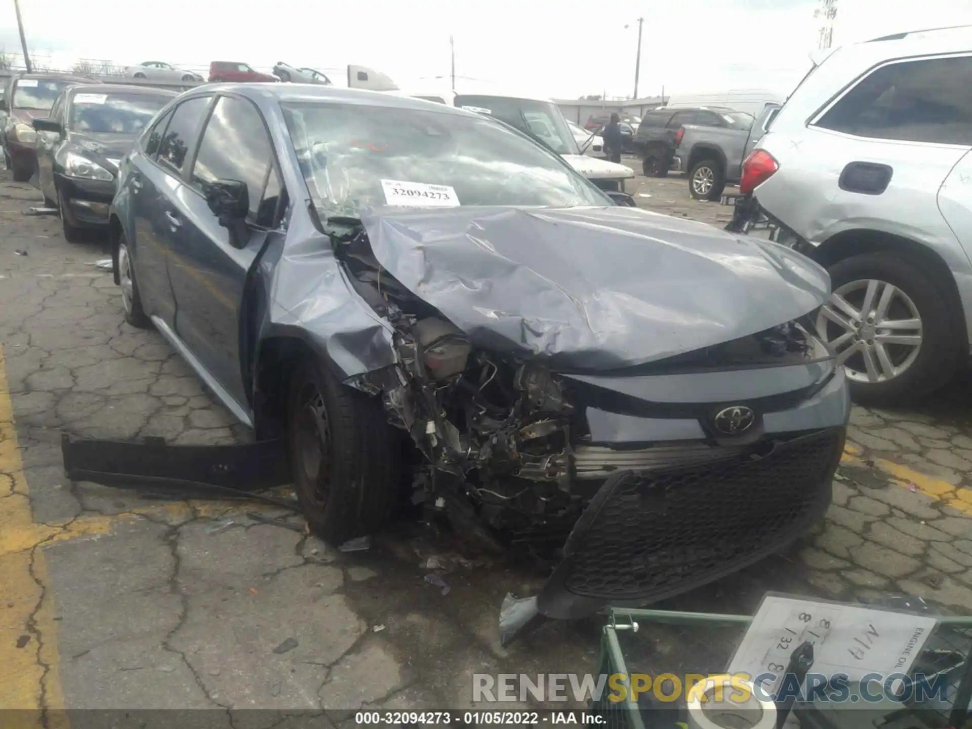 6 Photograph of a damaged car 5YFDPRAE2LP067415 TOYOTA COROLLA 2020