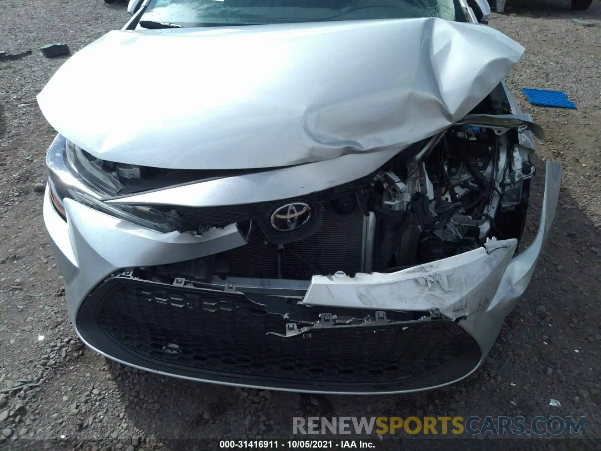 6 Photograph of a damaged car 5YFDPRAE2LP068130 TOYOTA COROLLA 2020