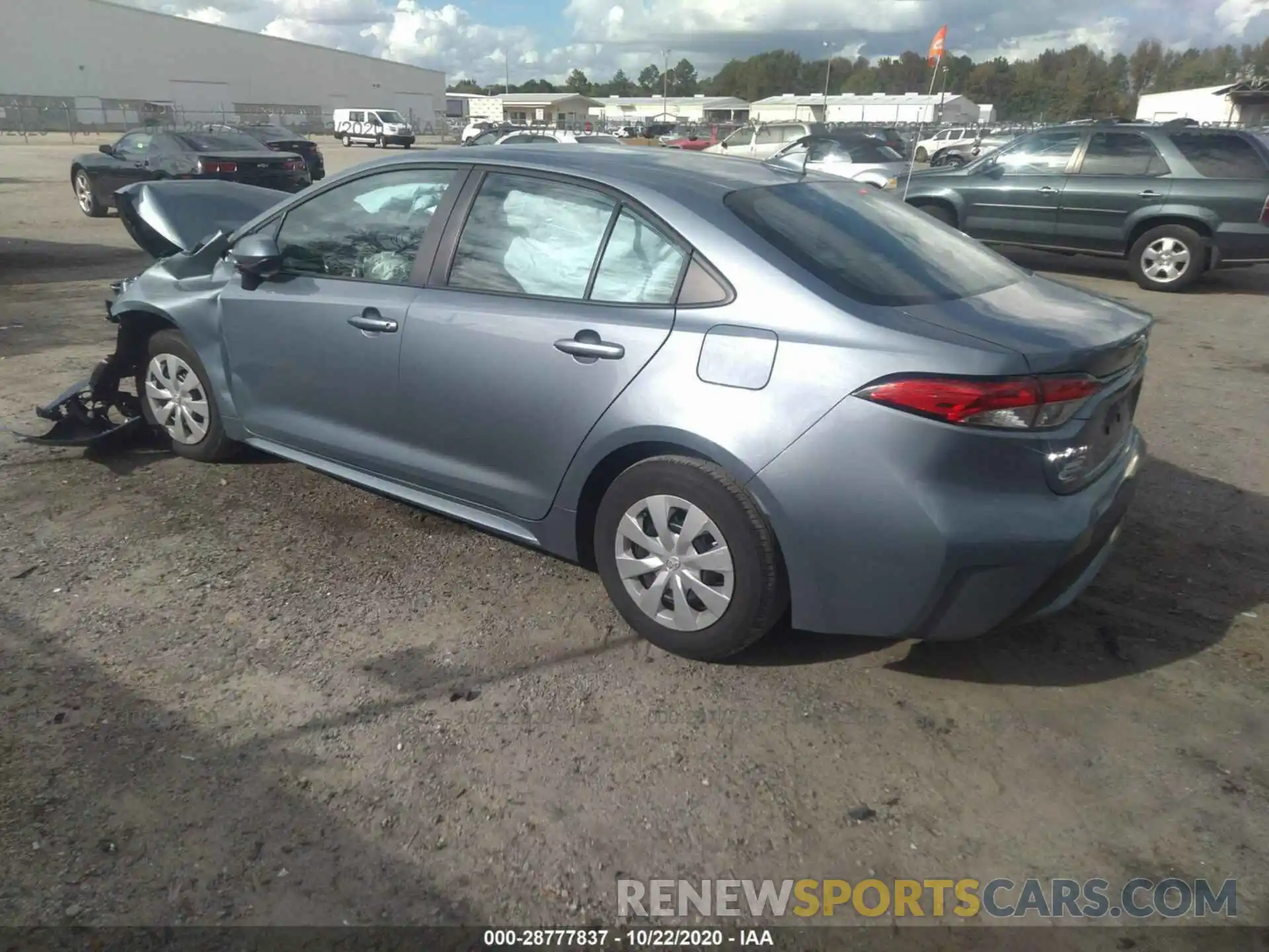 3 Photograph of a damaged car 5YFDPRAE2LP092945 TOYOTA COROLLA 2020