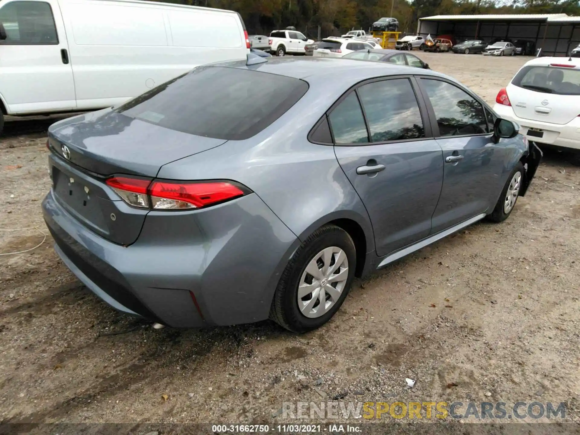 4 Photograph of a damaged car 5YFDPRAE2LP099068 TOYOTA COROLLA 2020