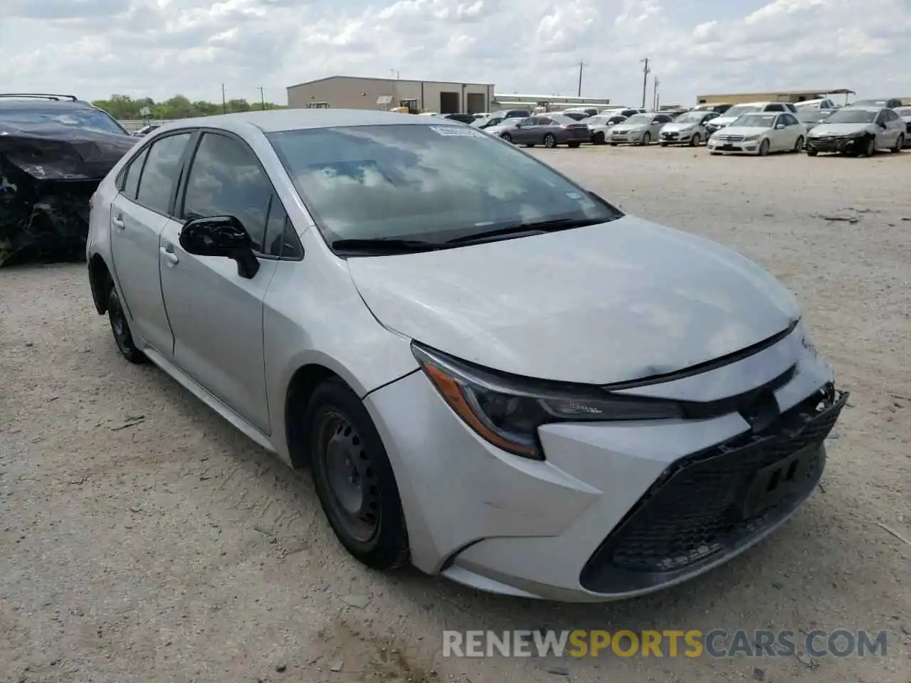 1 Photograph of a damaged car 5YFDPRAE2LP107976 TOYOTA COROLLA 2020