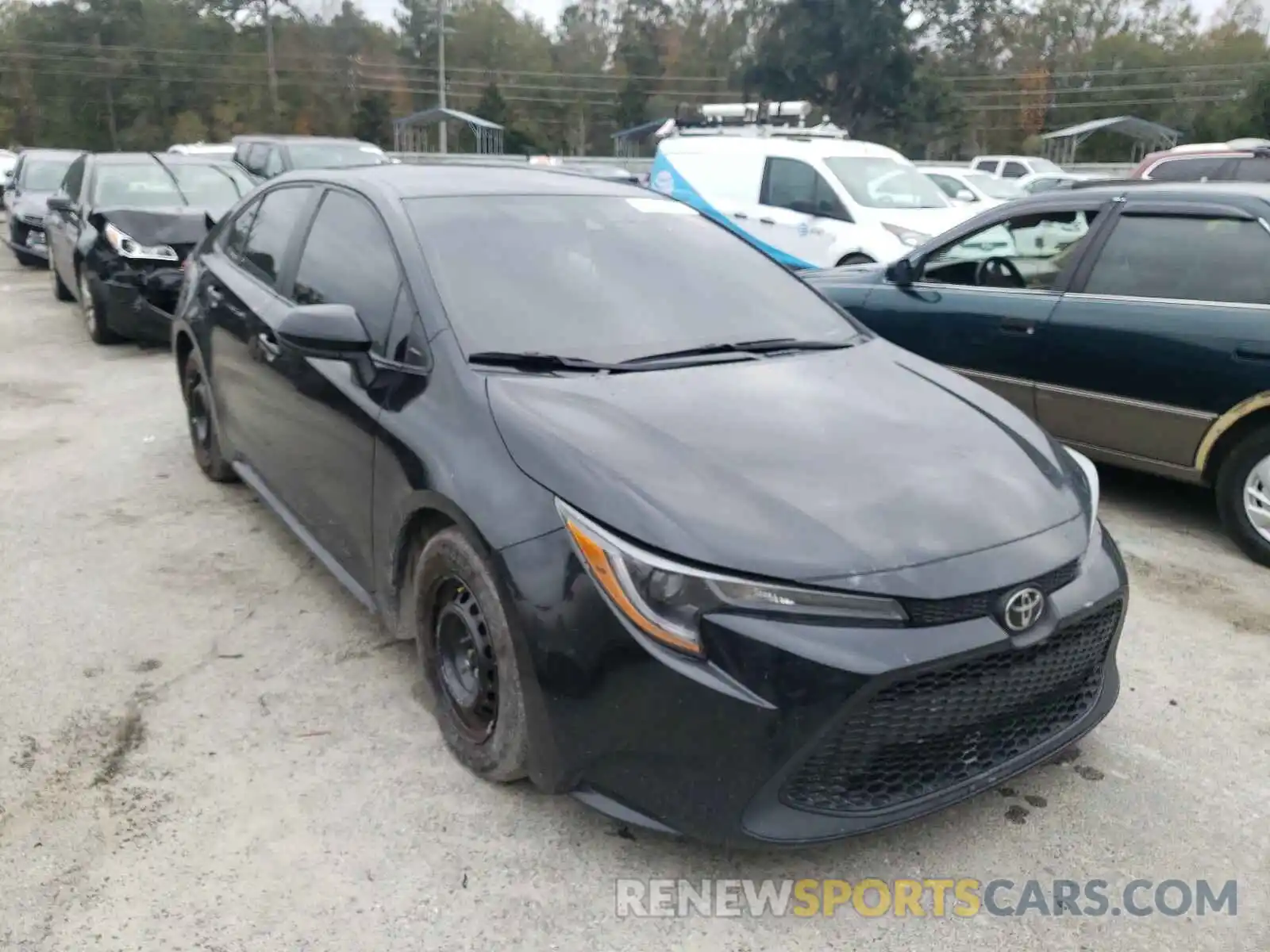 1 Photograph of a damaged car 5YFDPRAE2LP122557 TOYOTA COROLLA 2020