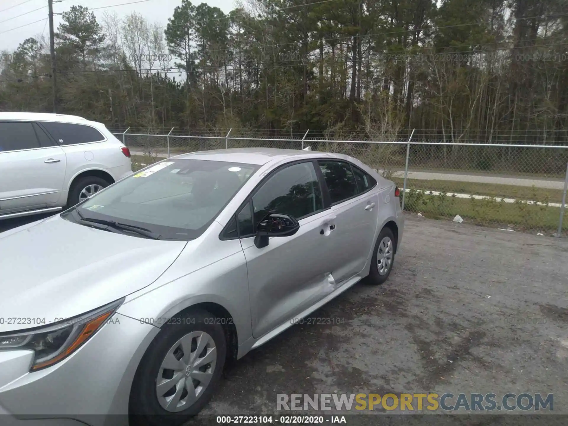 6 Photograph of a damaged car 5YFDPRAE3LP013119 TOYOTA COROLLA 2020