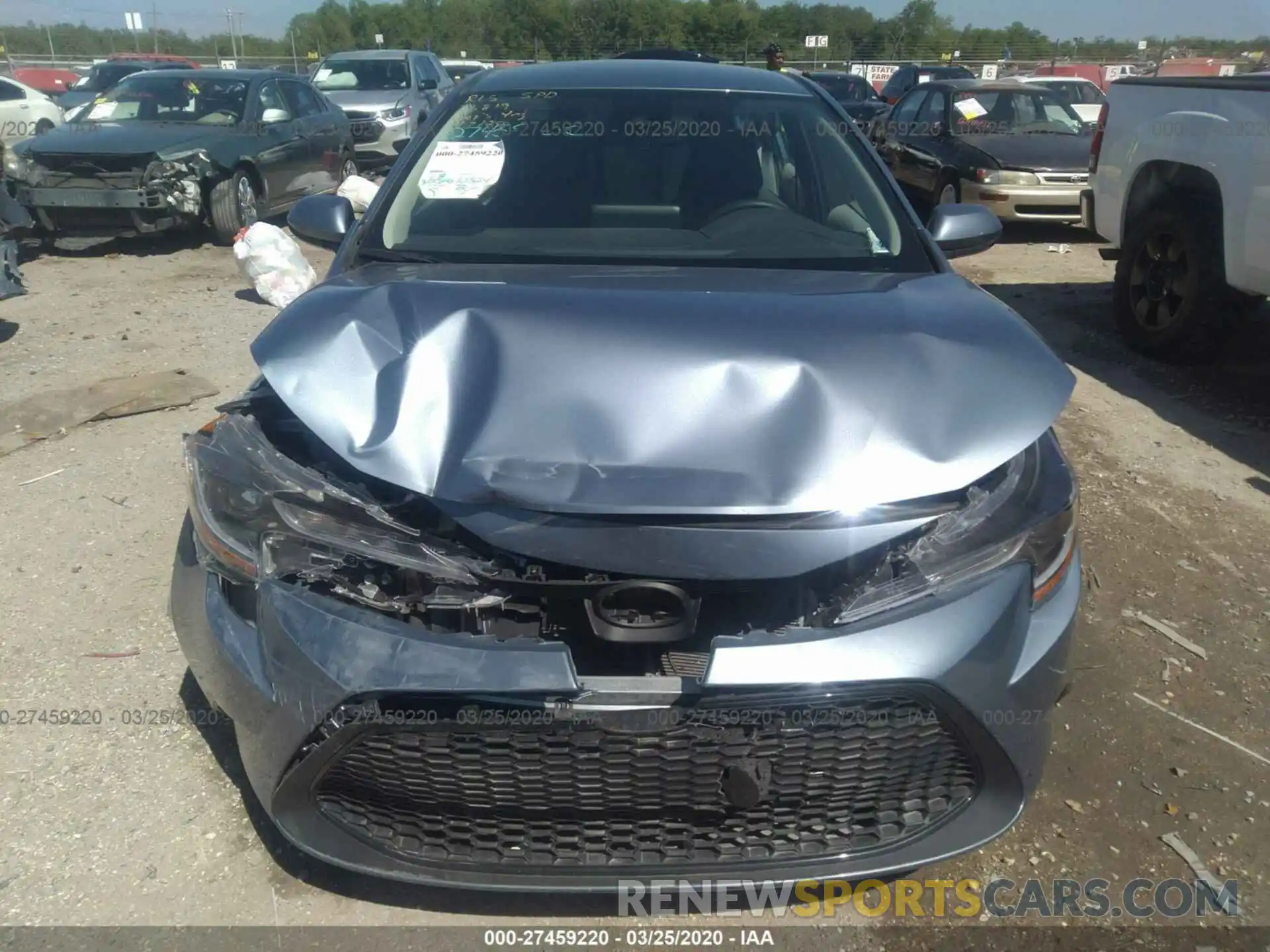 6 Photograph of a damaged car 5YFDPRAE3LP029773 TOYOTA COROLLA 2020