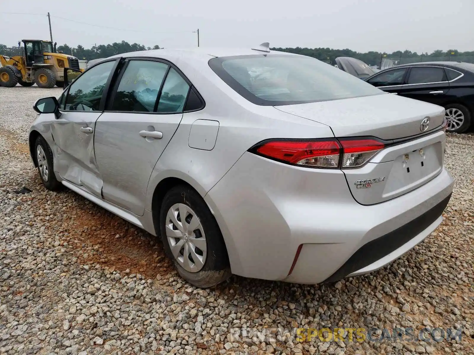 3 Photograph of a damaged car 5YFDPRAE3LP037176 TOYOTA COROLLA 2020