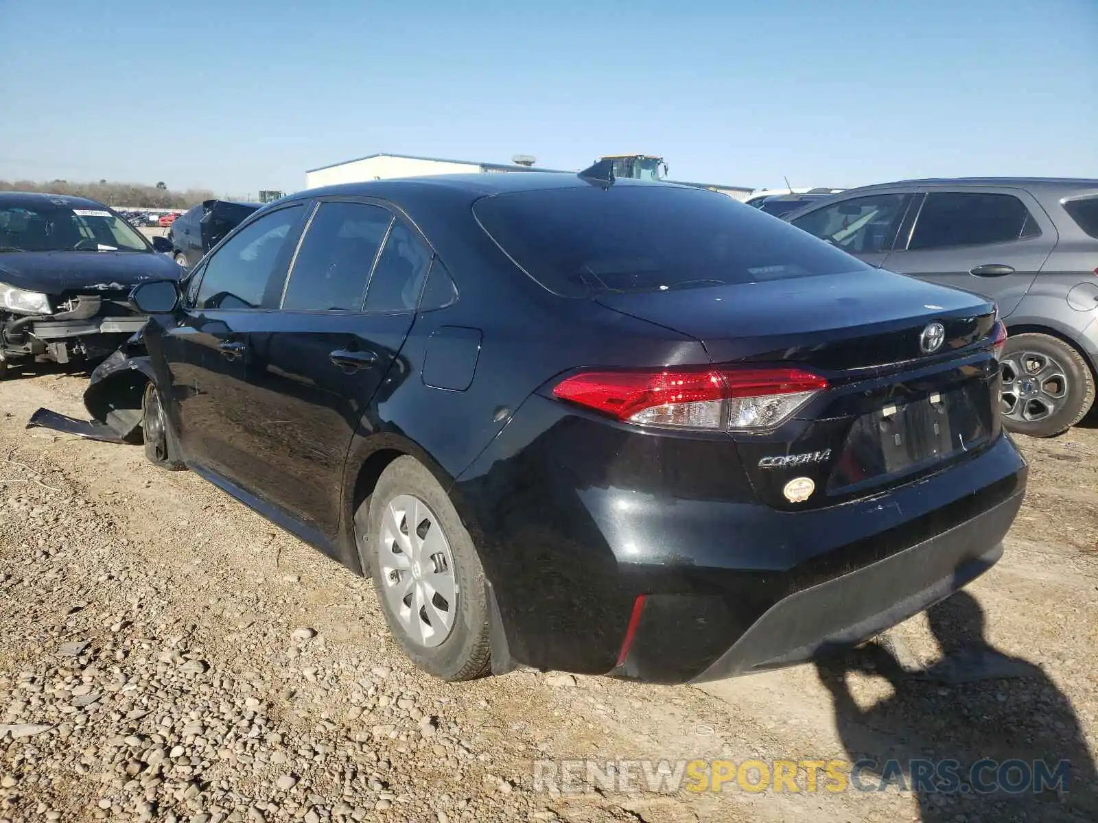 3 Photograph of a damaged car 5YFDPRAE3LP047531 TOYOTA COROLLA 2020