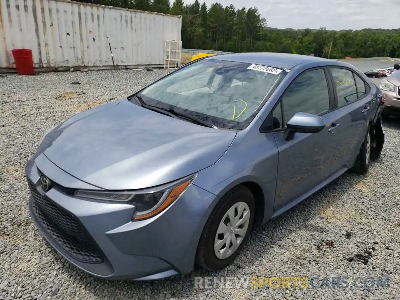 2 Photograph of a damaged car 5YFDPRAE3LP049618 TOYOTA COROLLA 2020