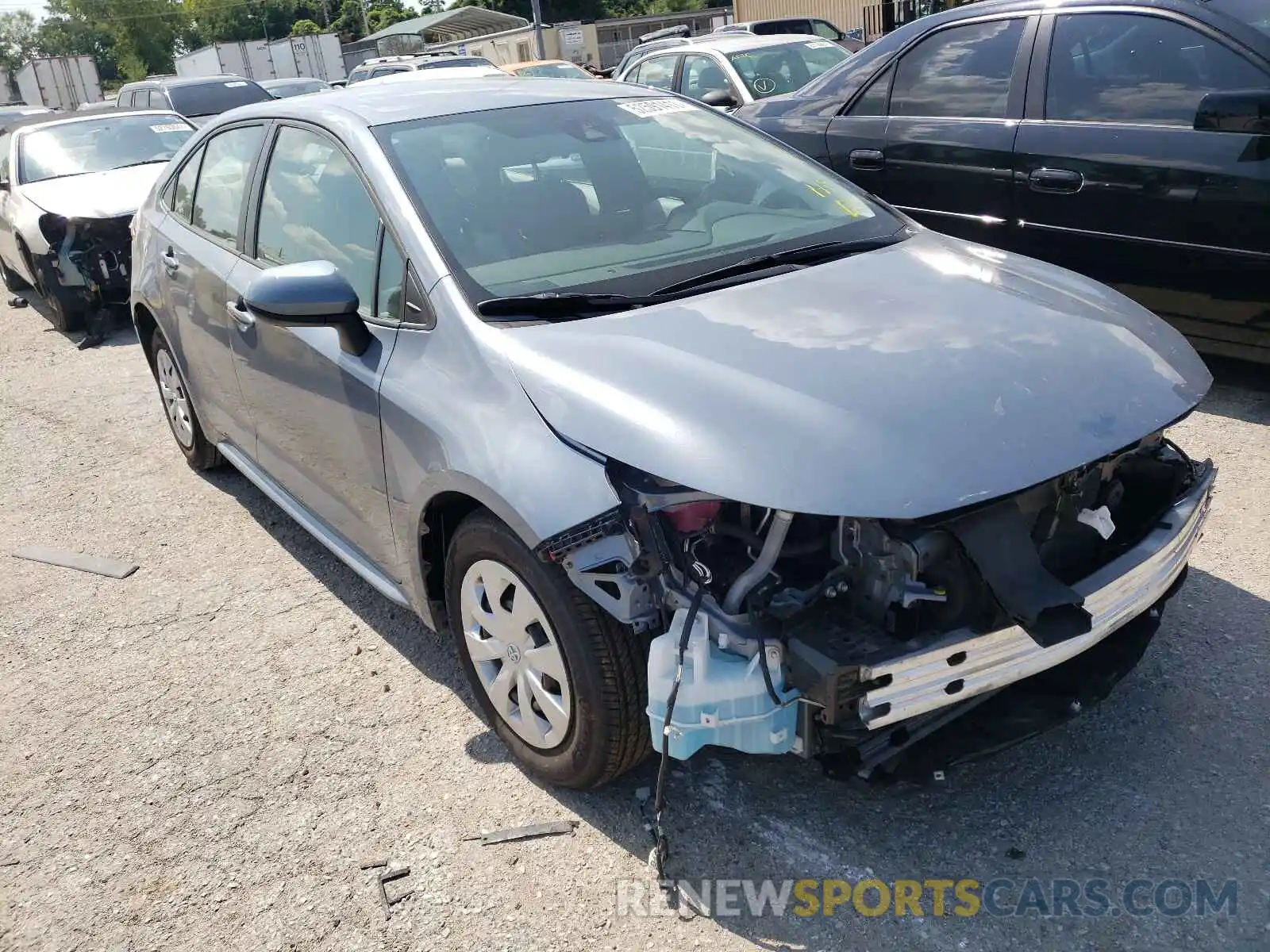 1 Photograph of a damaged car 5YFDPRAE3LP061493 TOYOTA COROLLA 2020